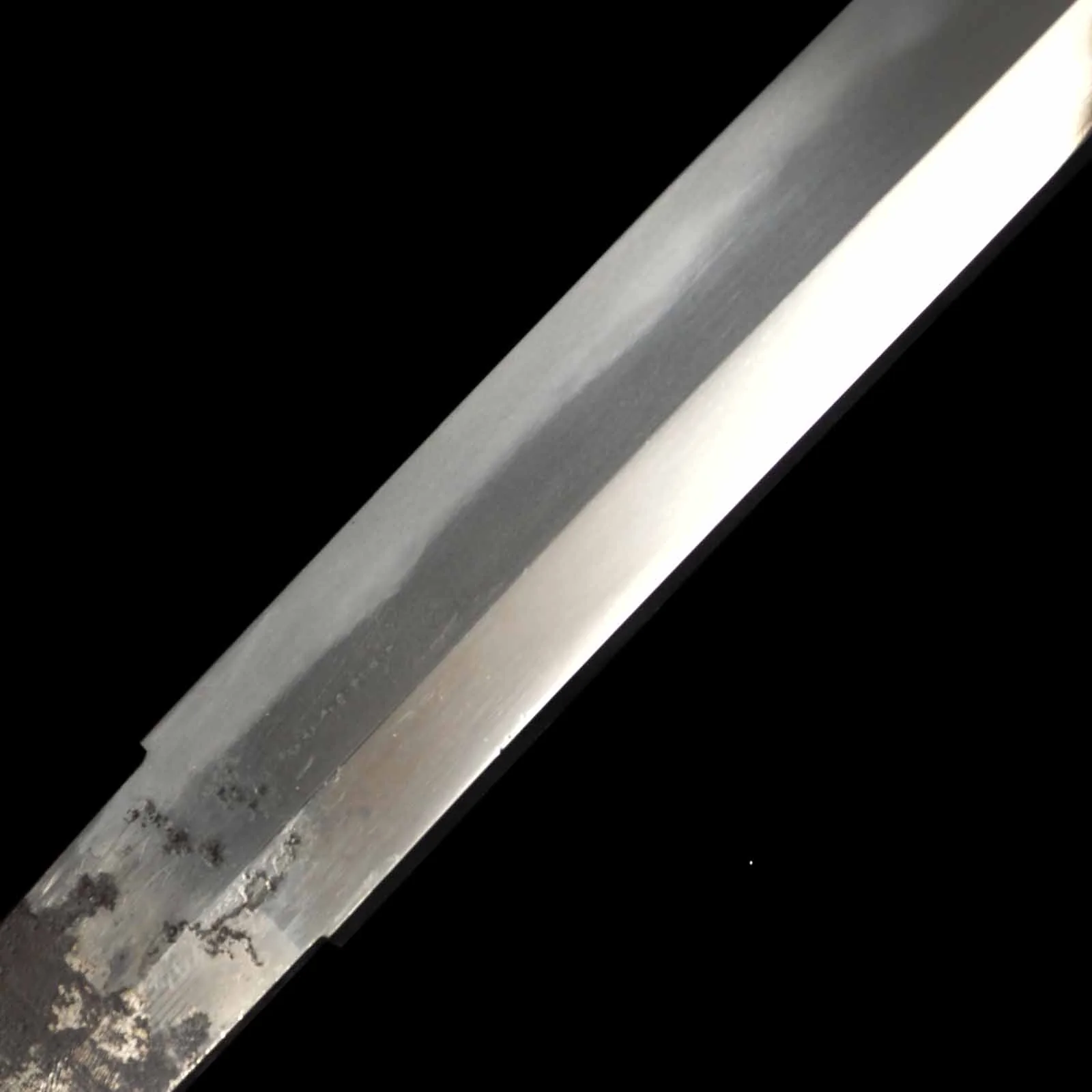 Katana - Teruhide - NBTHK Hozon Certificate - Shirasaya Koshirae - Ubu Nakago - Gendai Era - Tokushima 26490 - Image 8