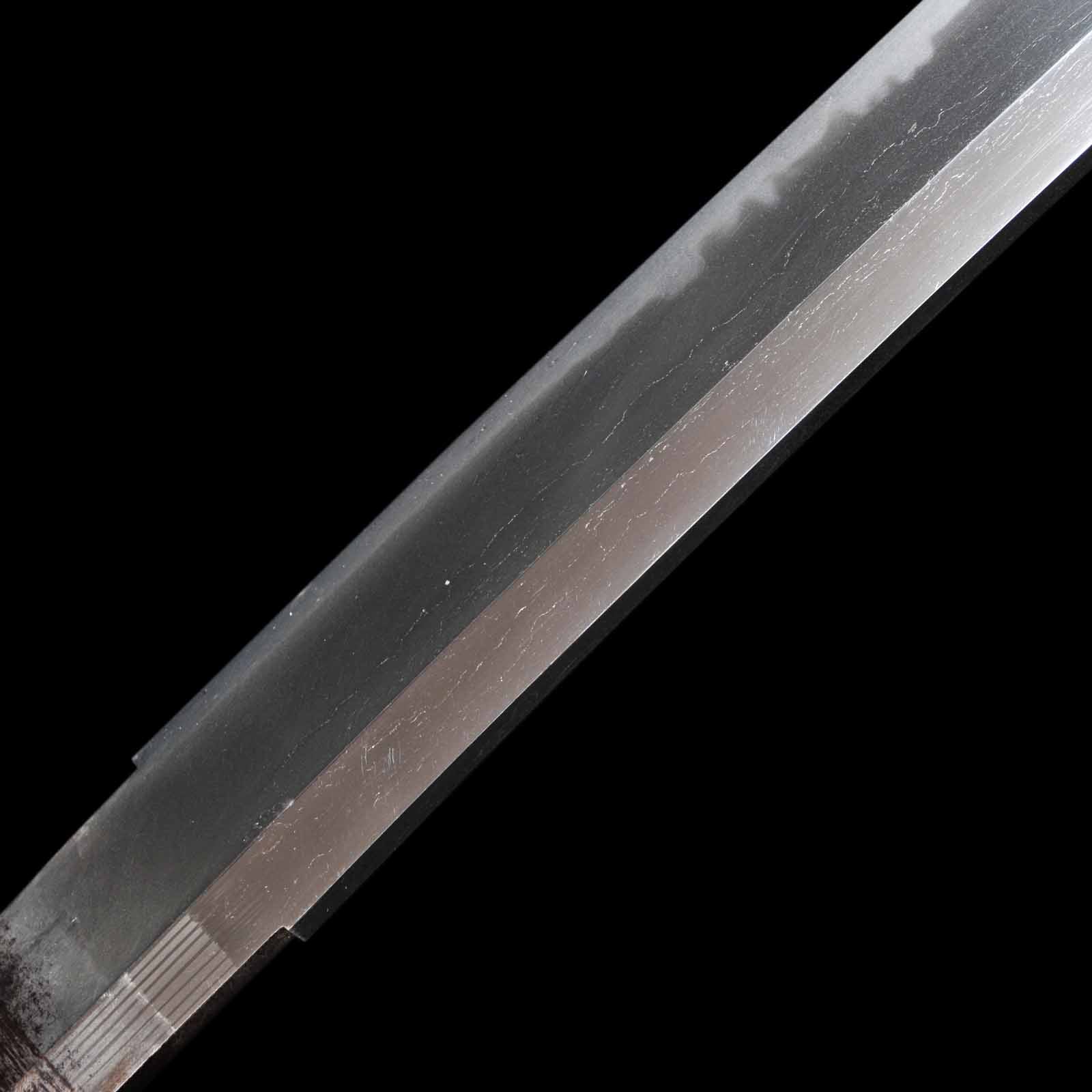 Katana - Toshitsuna - NBTHK Tokubetsu Hozon Certificate - Uchigatana/Shirasaya Koshirae - Ubu Nakago - Shinshinto Era - Shizuoka 13041 - Image 9