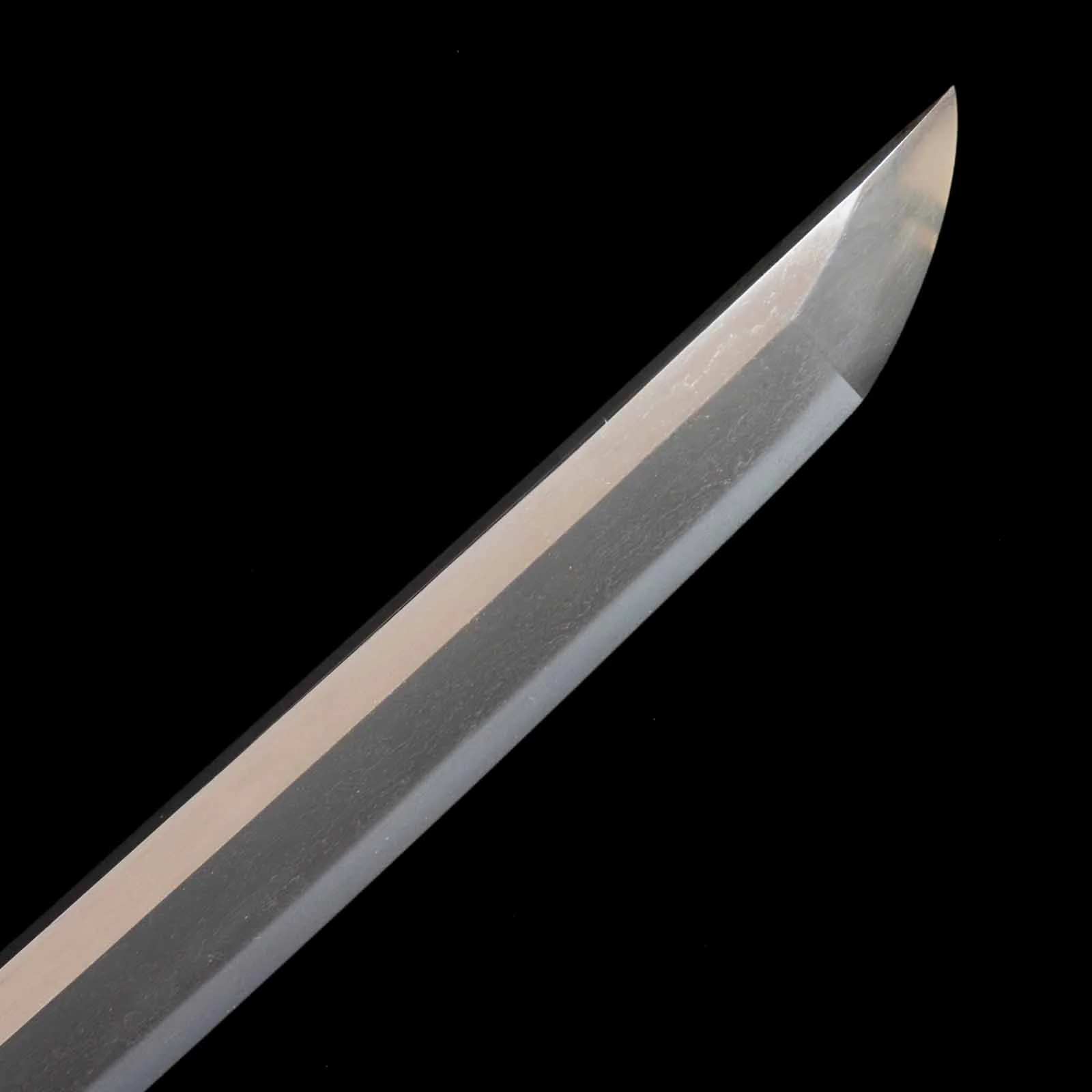 Katana - Tsuguhiro - NBTHK Tokubetsu Hozon Certificate - Uchigatana/Shirasaya Koshirae - Suriage Nakago - Koto Era - Image 12