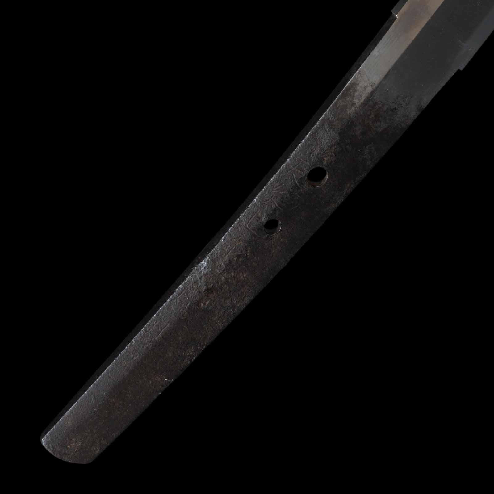 Katana - Tsuguhiro - NBTHK Tokubetsu Hozon Certificate - Uchigatana/Shirasaya Koshirae - Suriage Nakago - Koto Era - Image 18