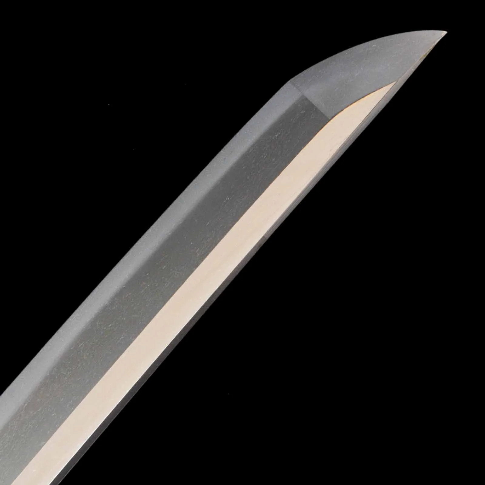 Katana - Tsuguhiro - NBTHK Tokubetsu Hozon Certificate - Uchigatana/Shirasaya Koshirae - Suriage Nakago - Koto Era - Image 4