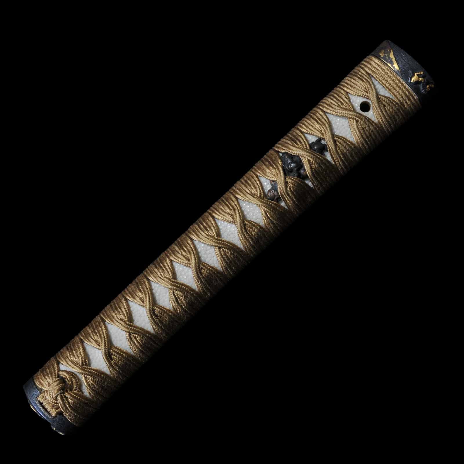 Katana - Tsuguhiro - NBTHK Hozon Certificate - Saidanmei Yamano Kaemon - Uchigatana Koshirae - Suriage Nakago - Shinto Era - Akita 17308 - Image 18