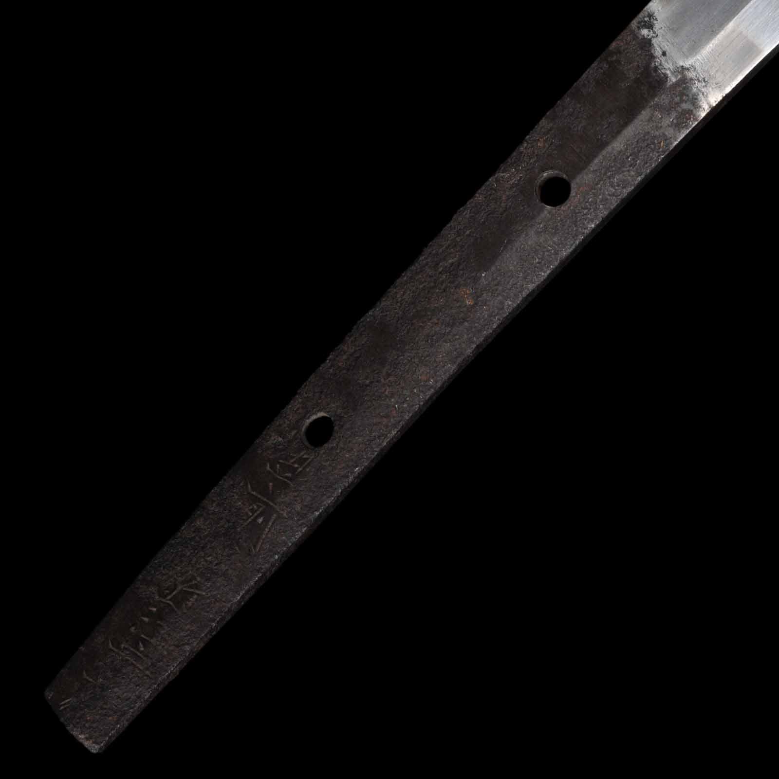 Katana - Tsuguhiro - NBTHK Hozon Certificate - Saidanmei Yamano Kaemon - Uchigatana Koshirae - Suriage Nakago - Shinto Era - Akita 17308 - Image 9