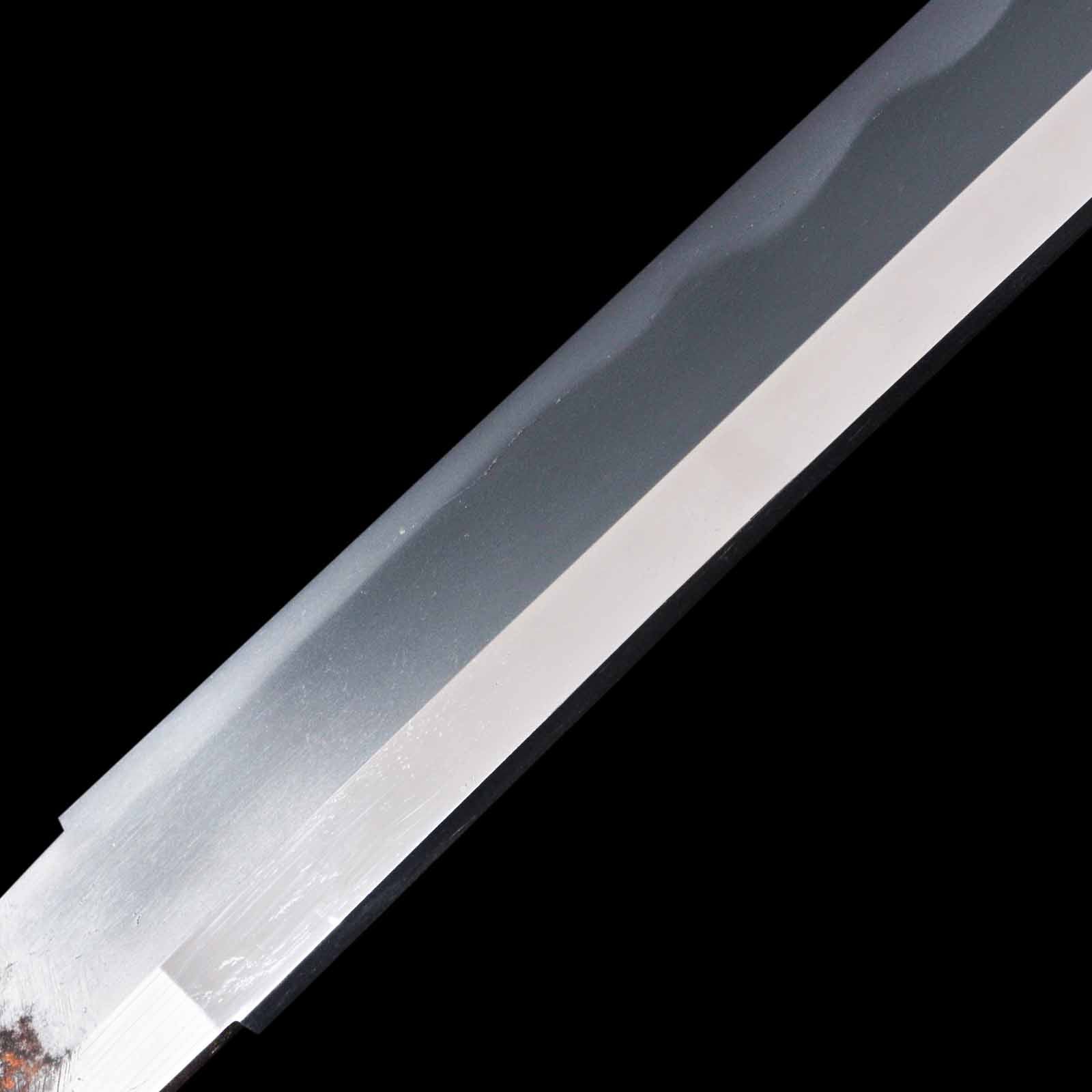 Katana - Ujifusa - Uchigatana/Shirasaya Koshirae - Ubu Nakago - Shinto Era - Aichi 15263 - Image 10