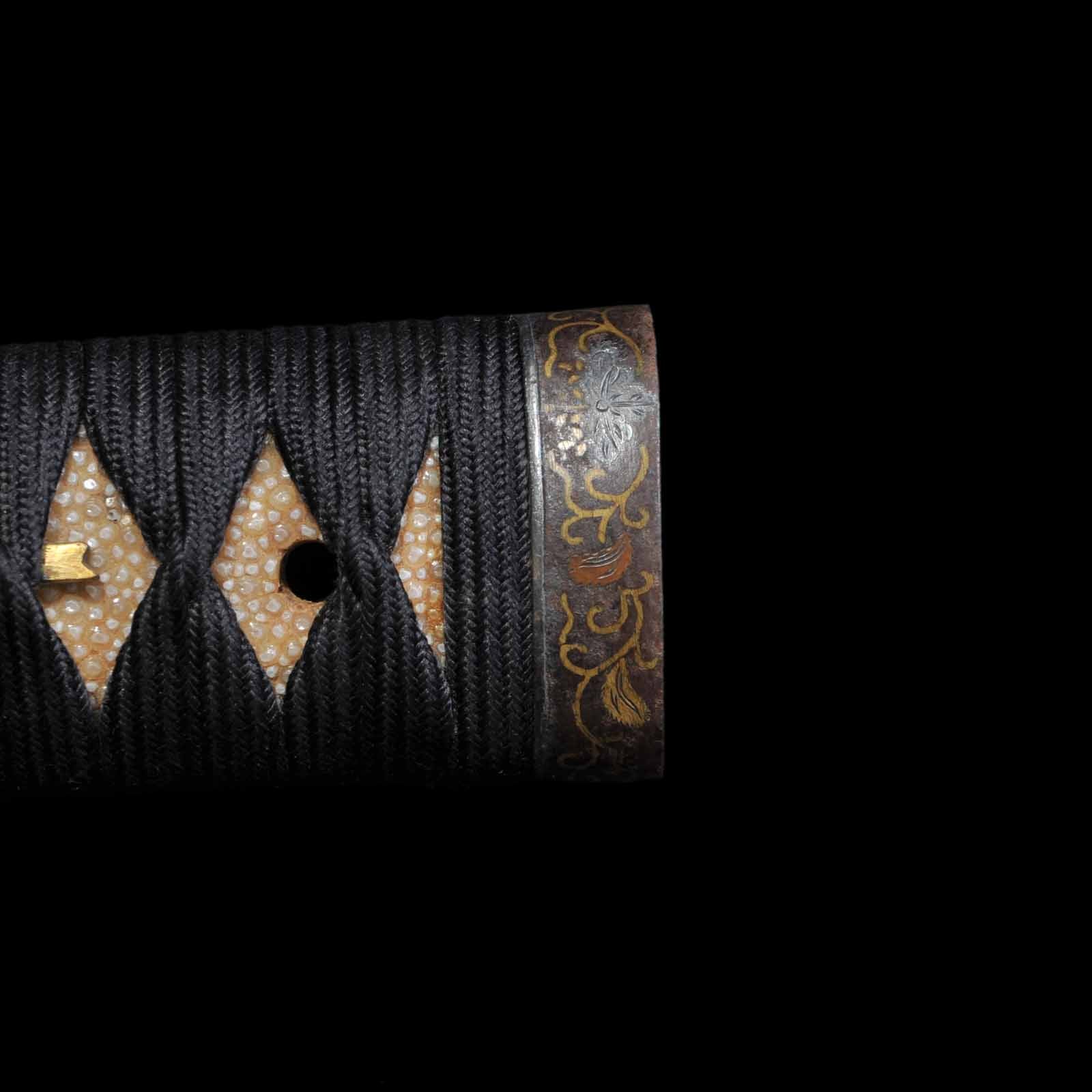 Katana - Ujifusa - Uchigatana/Shirasaya Koshirae - Ubu Nakago - Shinto Era - Aichi 15263 - Image 22