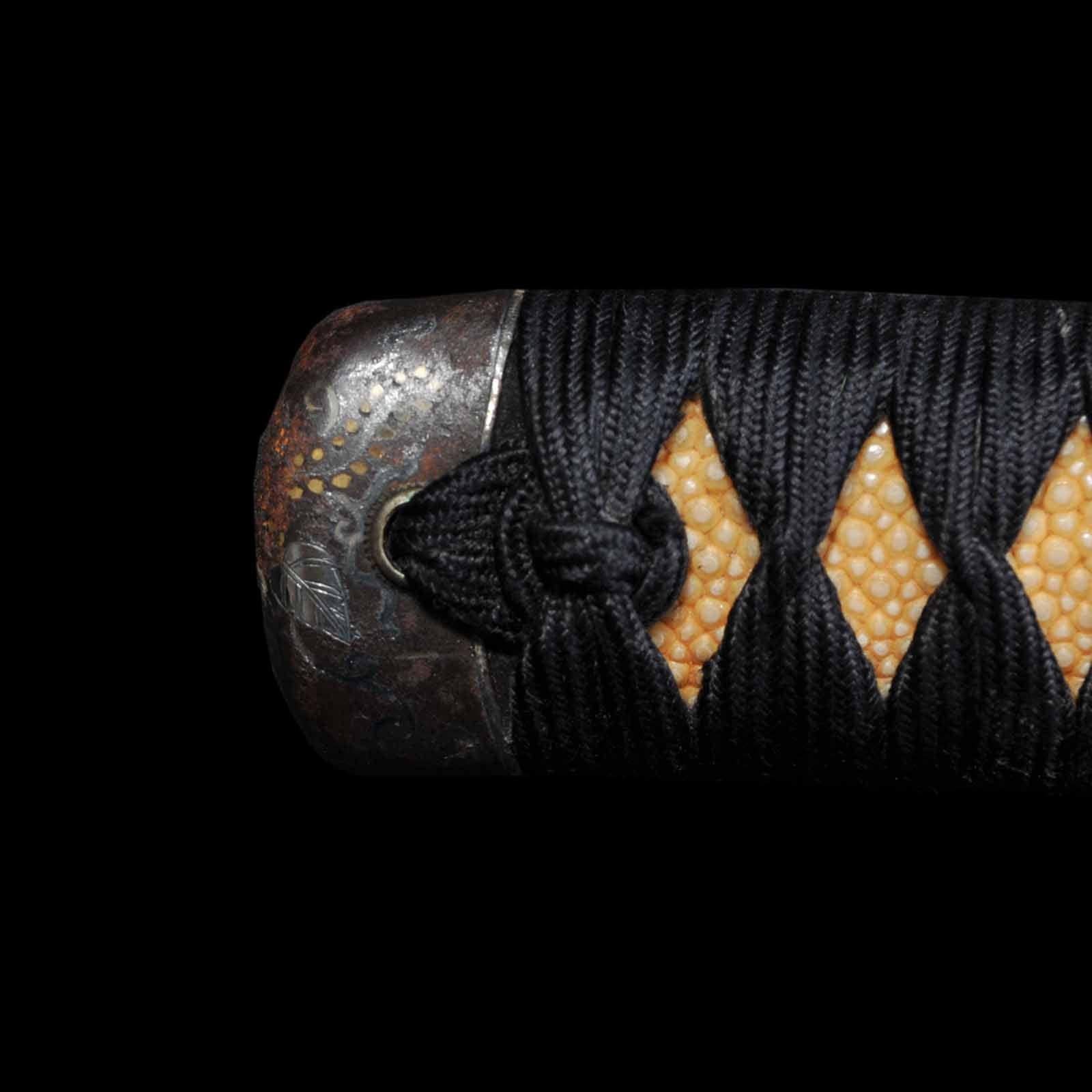Katana - Ujifusa - Uchigatana/Shirasaya Koshirae - Ubu Nakago - Shinto Era - Aichi 15263 - Image 24