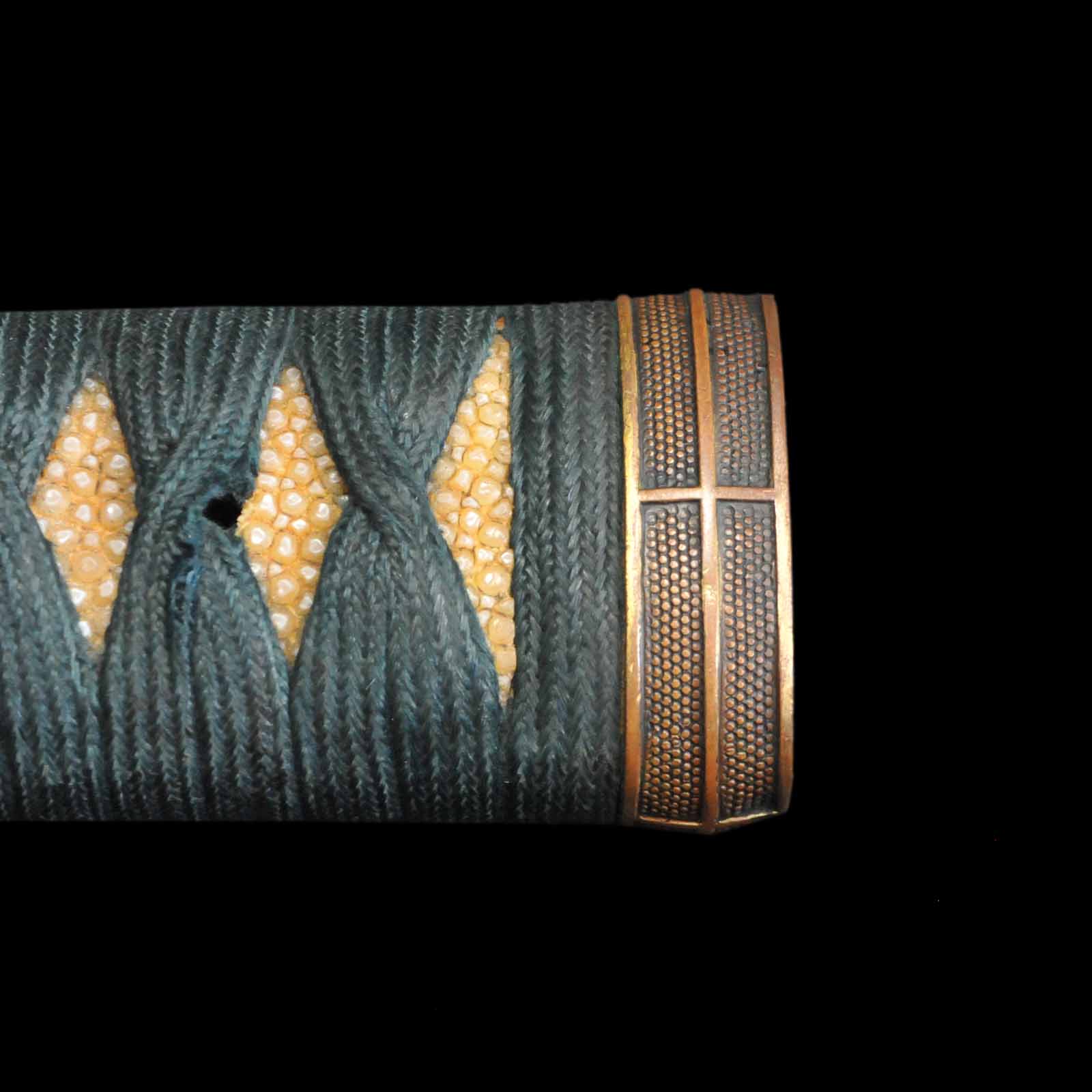 Katana/Wakizashi Daisho Set - Kaneyoshi - NBTHK Tokubetsu Hozon Certificate - Uchigatana/Shirasaya Koshirae - Ubu Nakago - Shinshinto Era - Osaka 74791/74792 - Image 21