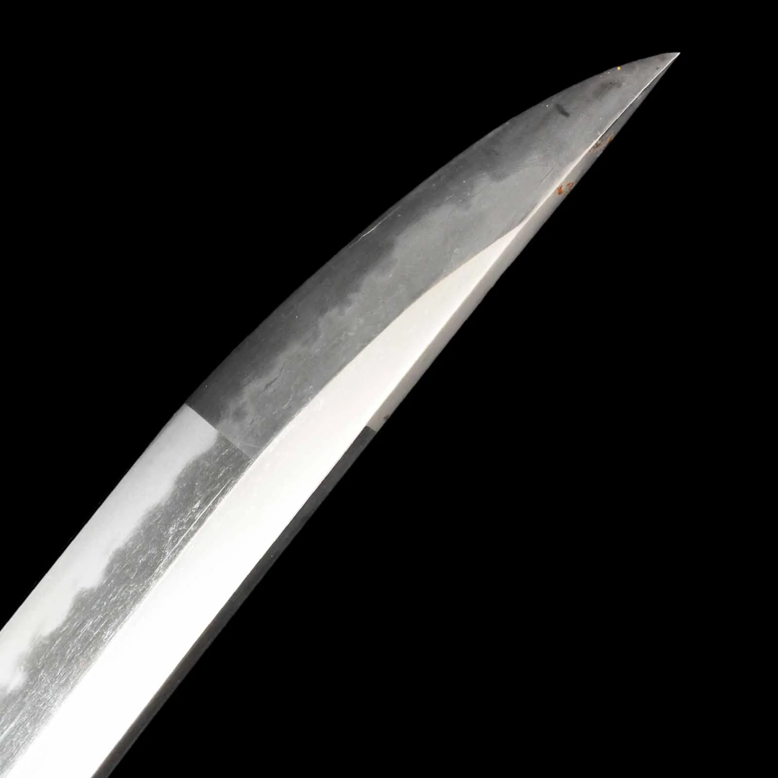 Katana/Wakizashi Daisho Set - Kaneyoshi - NBTHK Tokubetsu Hozon Certificate - Uchigatana/Shirasaya Koshirae - Ubu Nakago - Shinshinto Era - Osaka 74791/74792 - Image 6