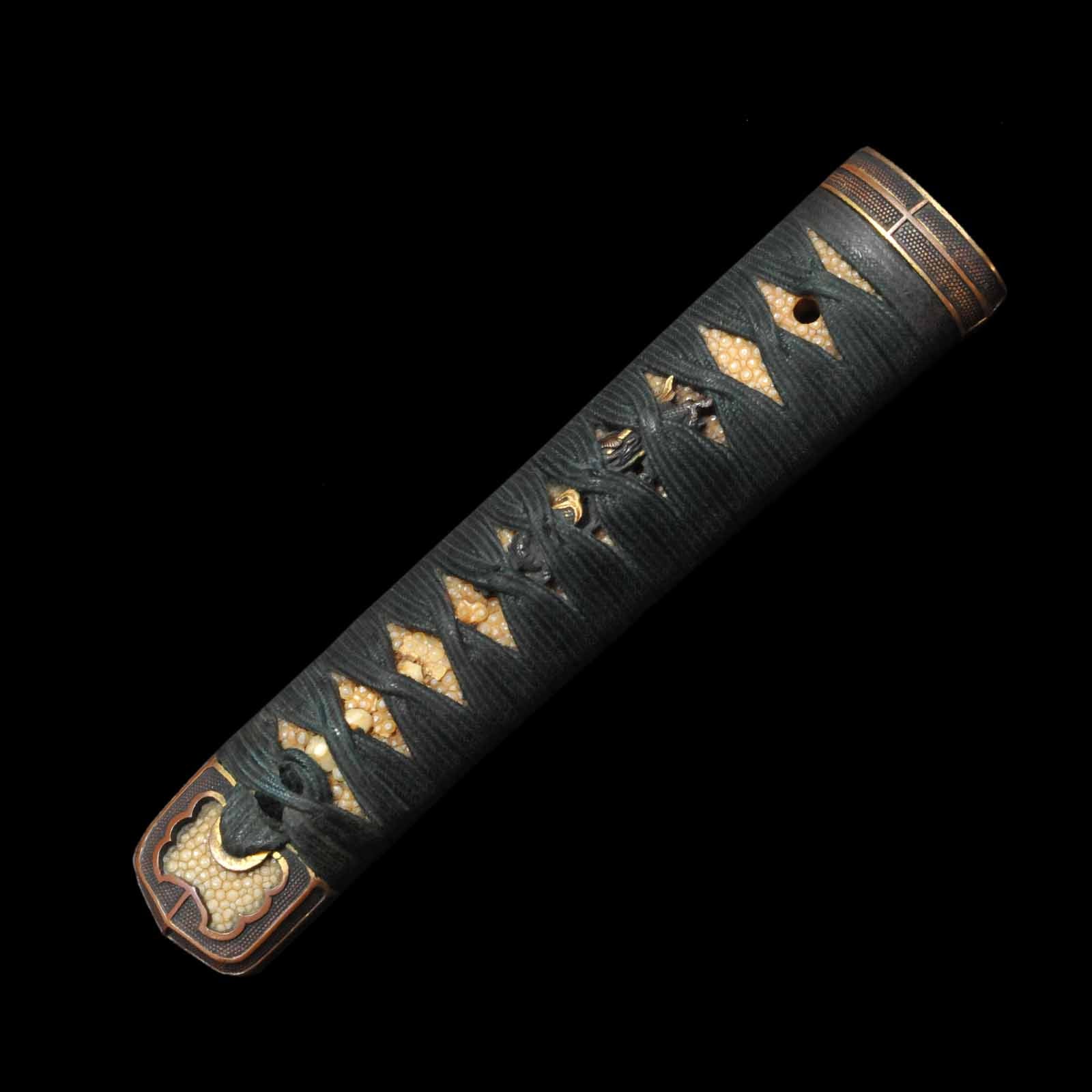 Katana/Wakizashi Daisho Set - Kaneyoshi - NBTHK Tokubetsu Hozon Certificate - Uchigatana/Shirasaya Koshirae - Ubu Nakago - Shinshinto Era - Osaka 74791/74792 - Image 65