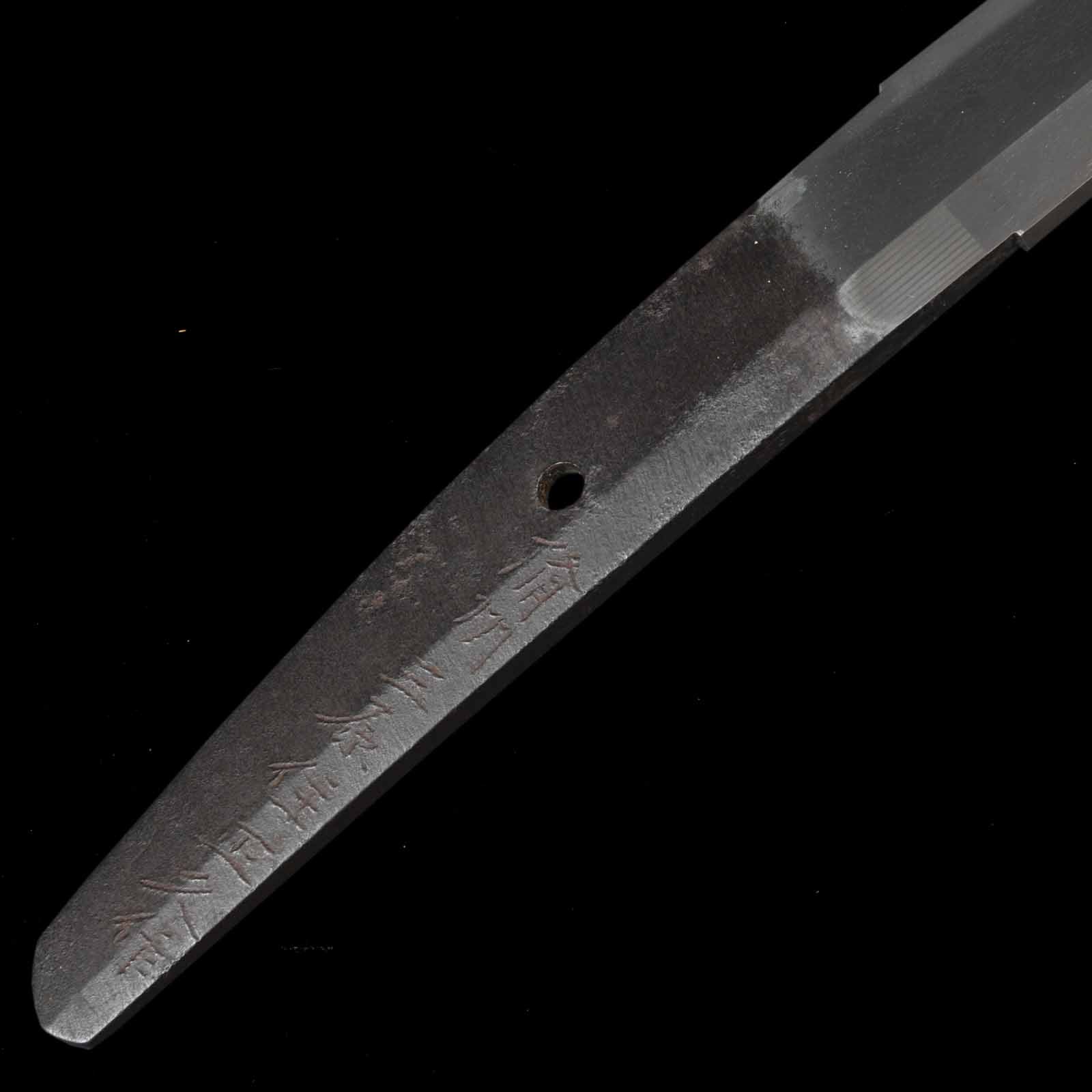 Katana/Wakizashi Daisho Set - Masahisa(Katana)/Mumei(Wakizashi) - NBTHK Certificate - Uchigatana/Shirasaya Koshirae - Ubu Nakago - Koto Era - Image 13
