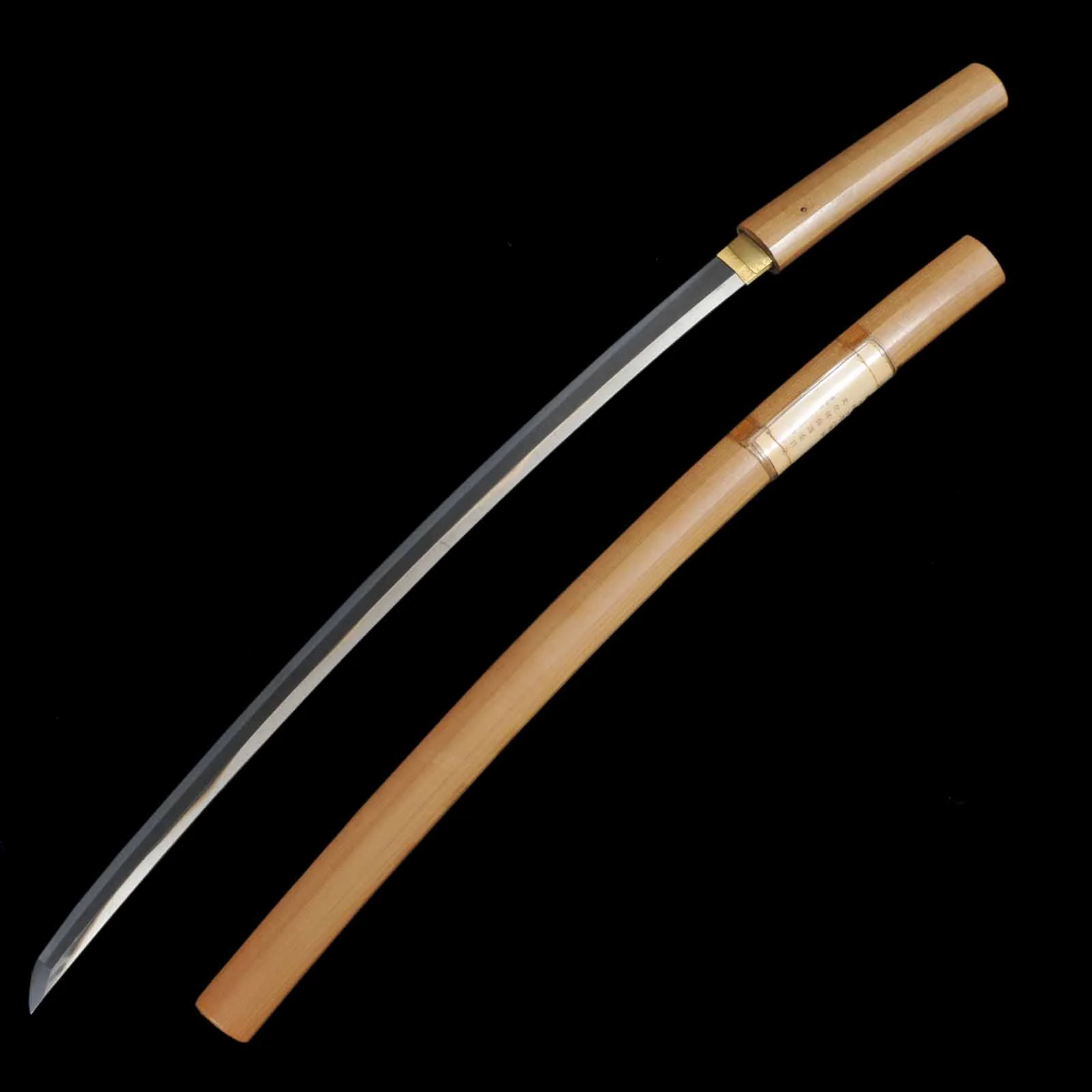 Katana/Wakizashi Daisho Set - Masahisa(Katana)/Mumei(Wakizashi) - NBTHK Certificate - Uchigatana/Shirasaya Koshirae - Ubu Nakago - Koto Era - Image 6