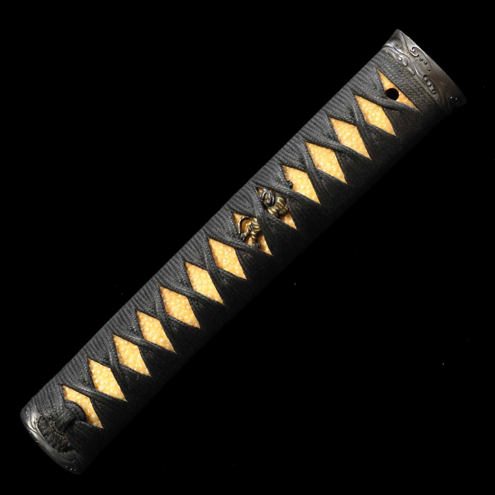 Katana - Yoshikuni - NBTHK Hozon/Tokubetsu Kicho Certificate - Uchigata/Shirasaya Koshirae - Ubu Nakago - Shinto Era - Tokyo 325211 - Image 23