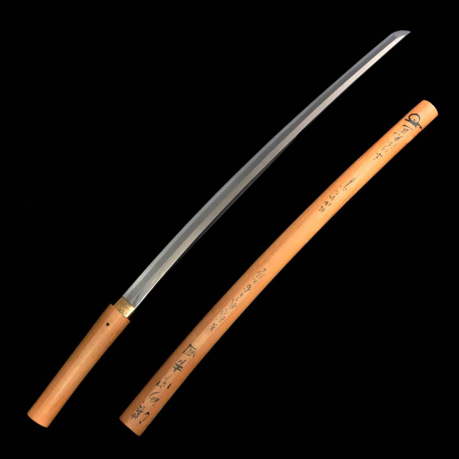 Katana - Yoshikuni - NBTHK Hozon/Tokubetsu Kicho Certificate - Uchigata/Shirasaya Koshirae - Ubu Nakago - Shinto Era - Tokyo 325211 - Image 3