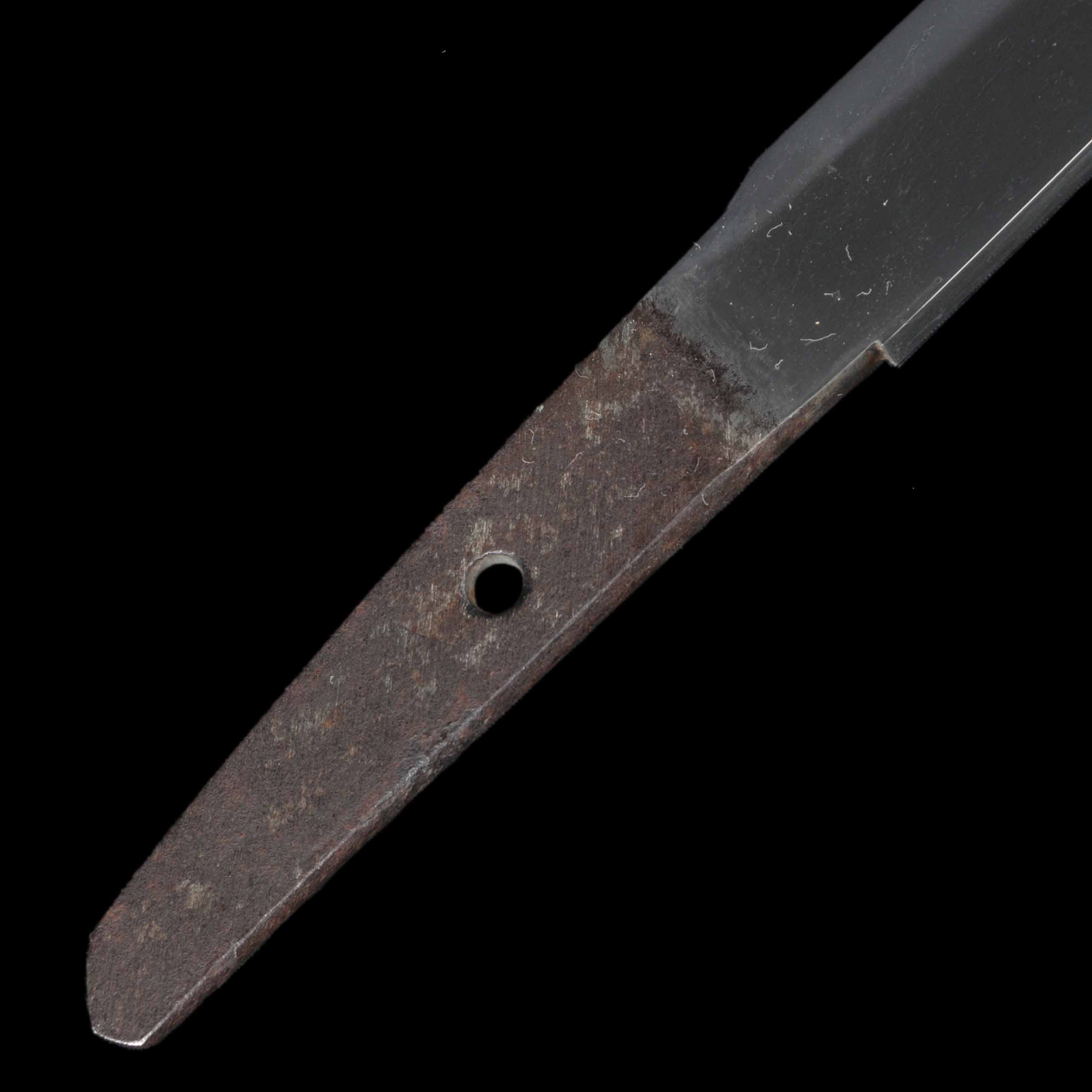 O-Tanto - Mumei(No Signature) - Tanto Koshirae - Ubu Nakago - Shinto Era - Gifu 27464 - Image 6