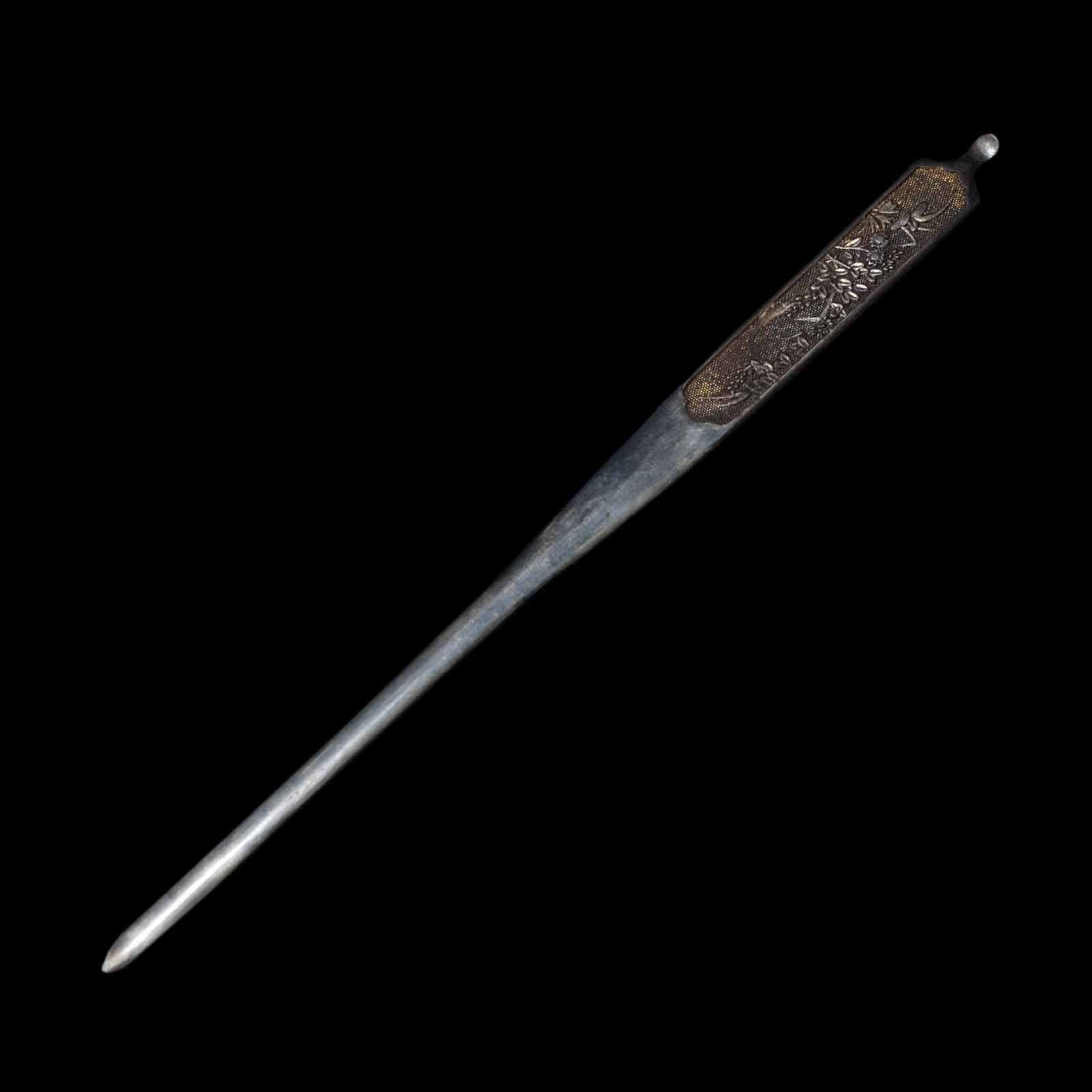 O-tanto(Shobu-zukuri) - Mumei(No Signature) - Tanto Koshirae - Ubu Nakago - Shinto Era - Kanagawa 82284 - Image 33