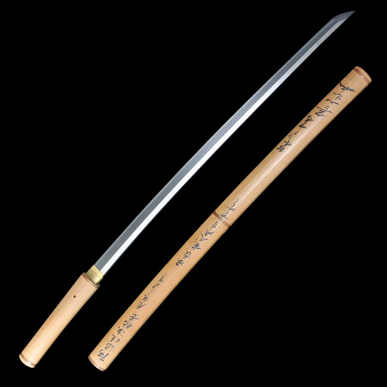 Tachi - Sukeyoshi - NBTHK Tokukbetsu Kicho Certificate - Shirasaya Koshirae - Ubu Nakago - Shinshinto Era - Hyogo 51809