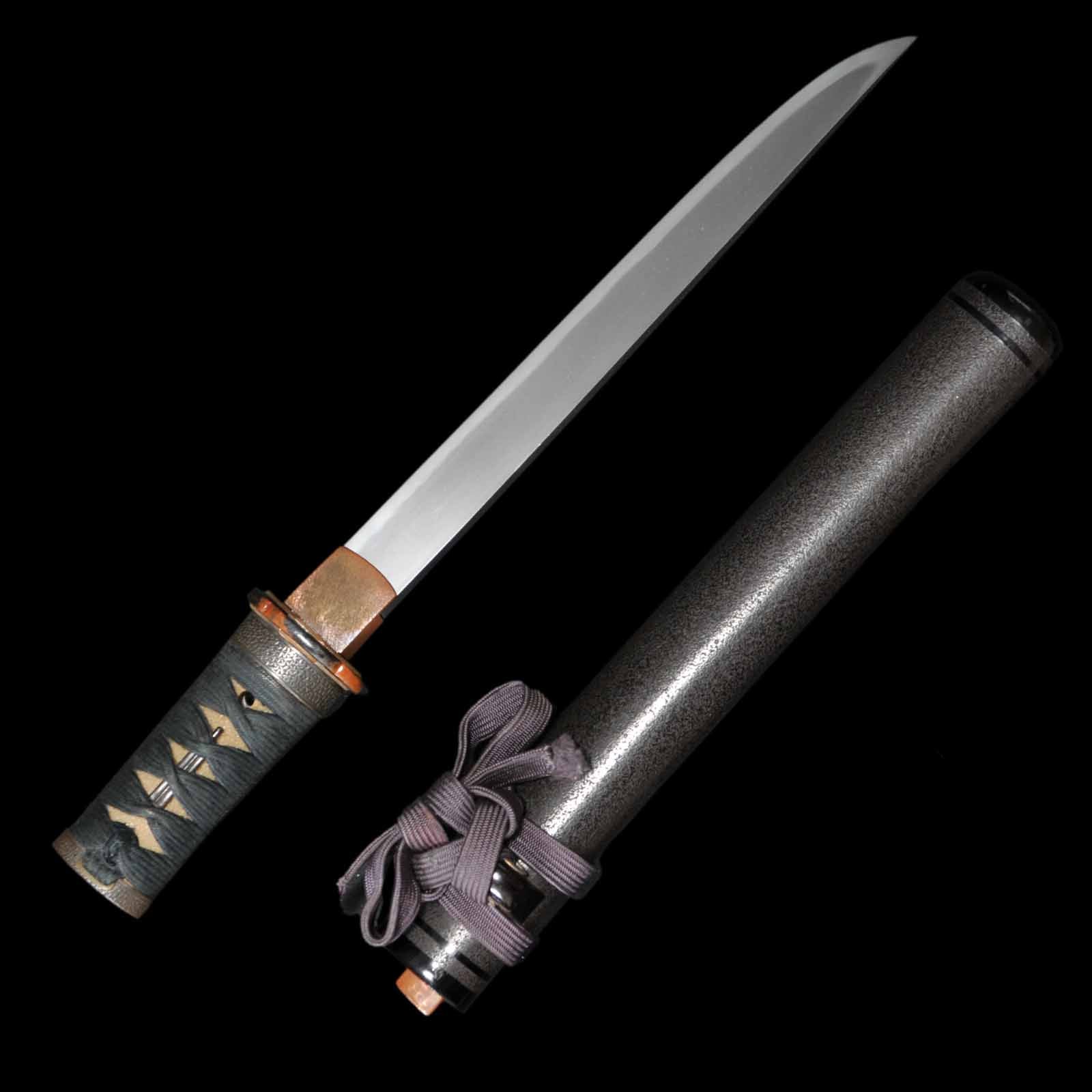 Tanto - Kanehiro - NBTHK Hozon Certificate - Tanto/Shirasaya Koshirae - Ubu Nakago - Gendai Era - Akita 20732