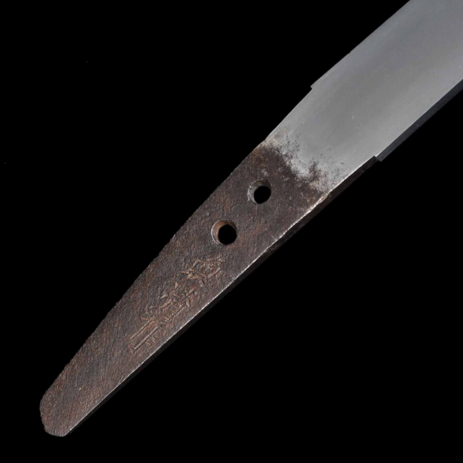 Wakizashi - Kanekiyo - Tanto Koshirae - Ubu Nakago - Shinto Era - Tottori 12053 - Image 5