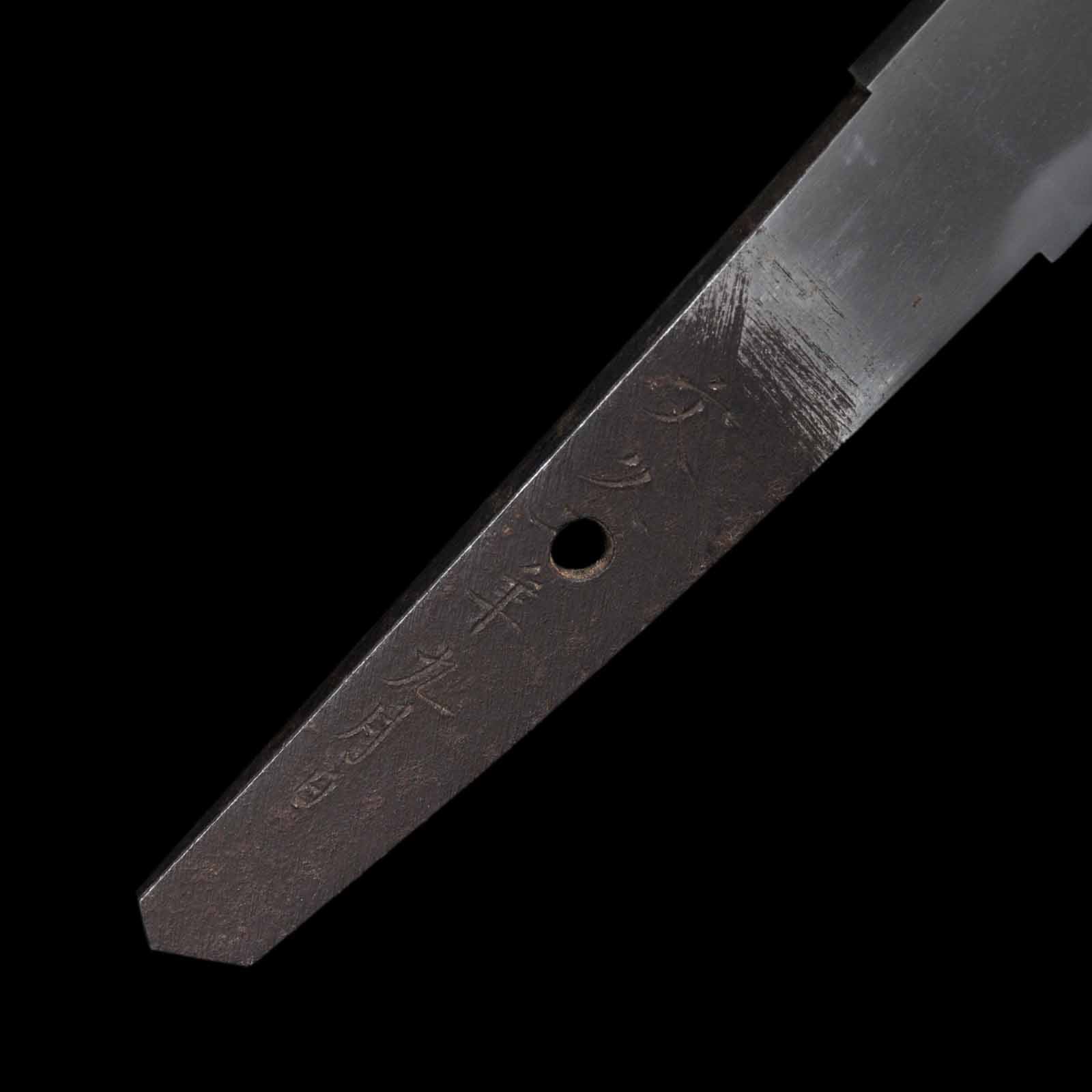 Tanto - Kanemune - Aikuchi/Shirasaya Koshirae - Ubu Nakago - Shinshinto Era - Saitama 44296 - Image 12