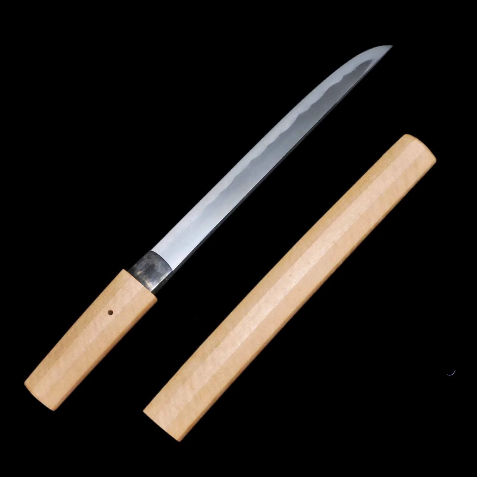 Tanto - Kanemune - Aikuchi/Shirasaya Koshirae - Ubu Nakago - Shinshinto Era - Saitama 44296 - Image 3
