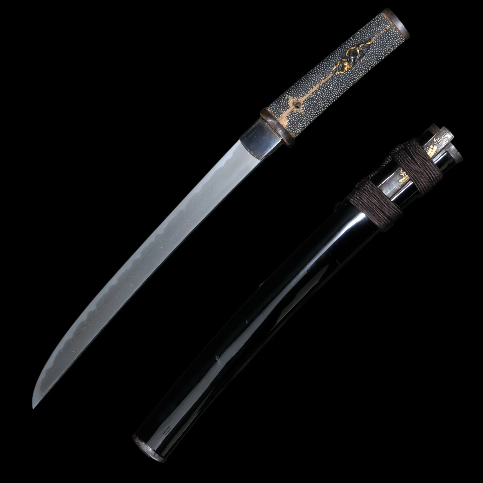 Wakizashi - Mumei(No Signature) - Aikuchi/Shirasaya Koshirae - Ubu Nakago - Shinto Era - Kyoto 36349 - Image 2