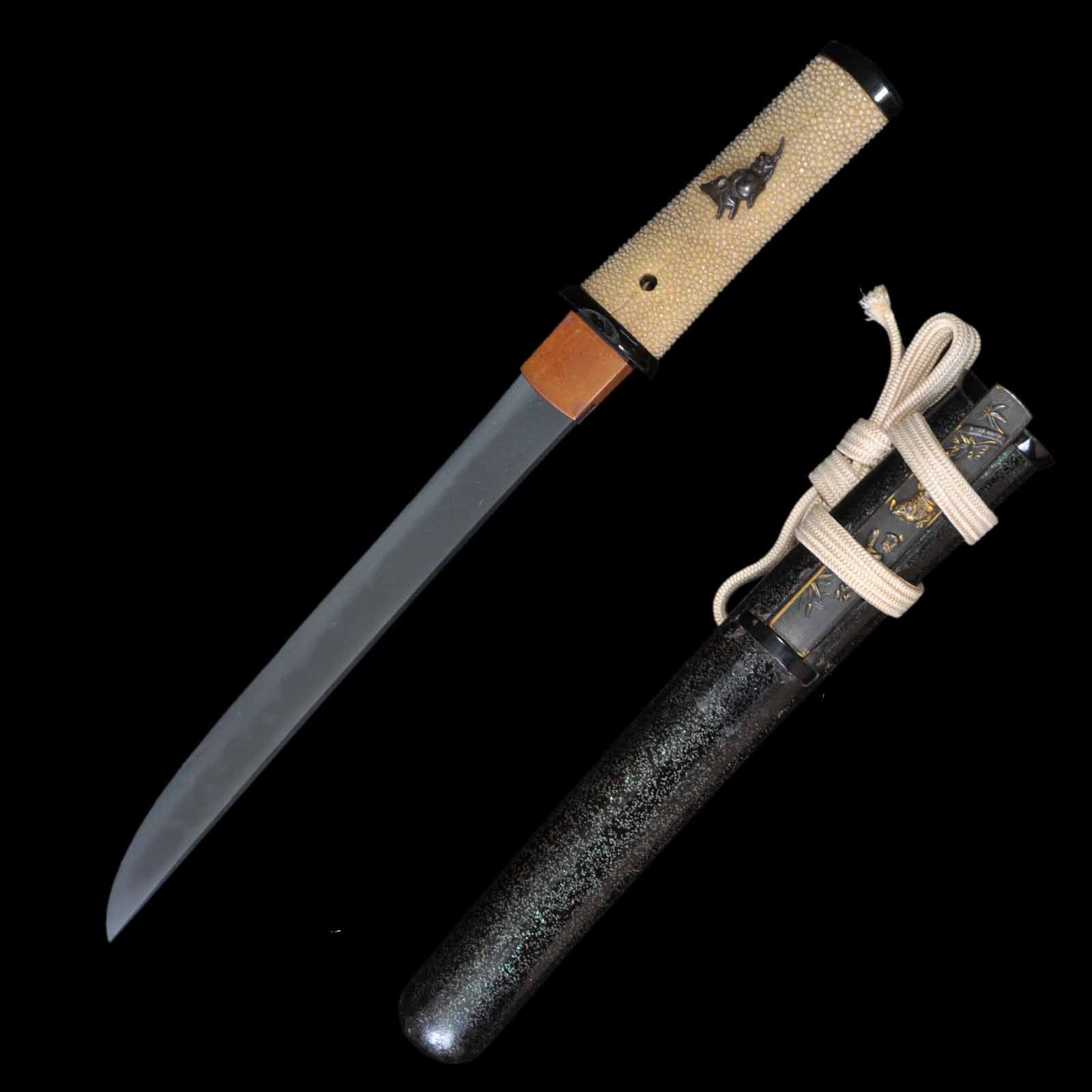 Tanto - Mumei(No Signature) - NBTHK Tokubetsu Kicho Certificate - Tanto Koshirae - Ubu Nakago - Koto Era - Iwate 16109 - Image 2