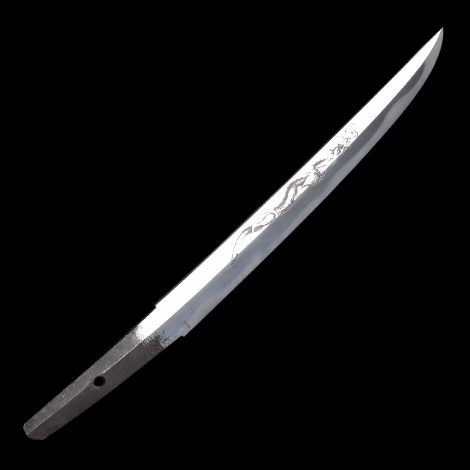 Tanto - Mumei(No Signature) - Shirasaya Koshirae - Ubu Nakago - Shinto Era - Tokyo 327384 - Image 7