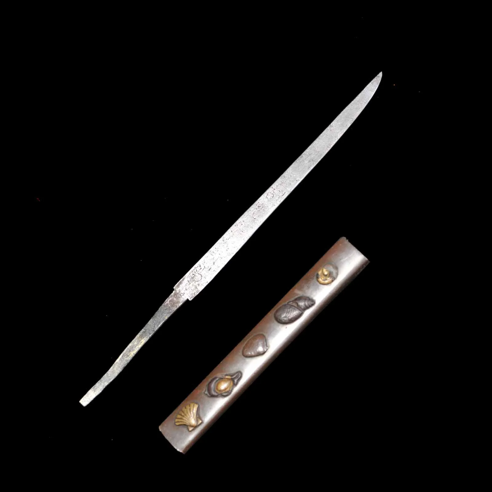 Tanto - Mumei(No signature) - Tanto Koshirae - Ubu Nakago - Koto Era - Tokyo 201182 - Image 35