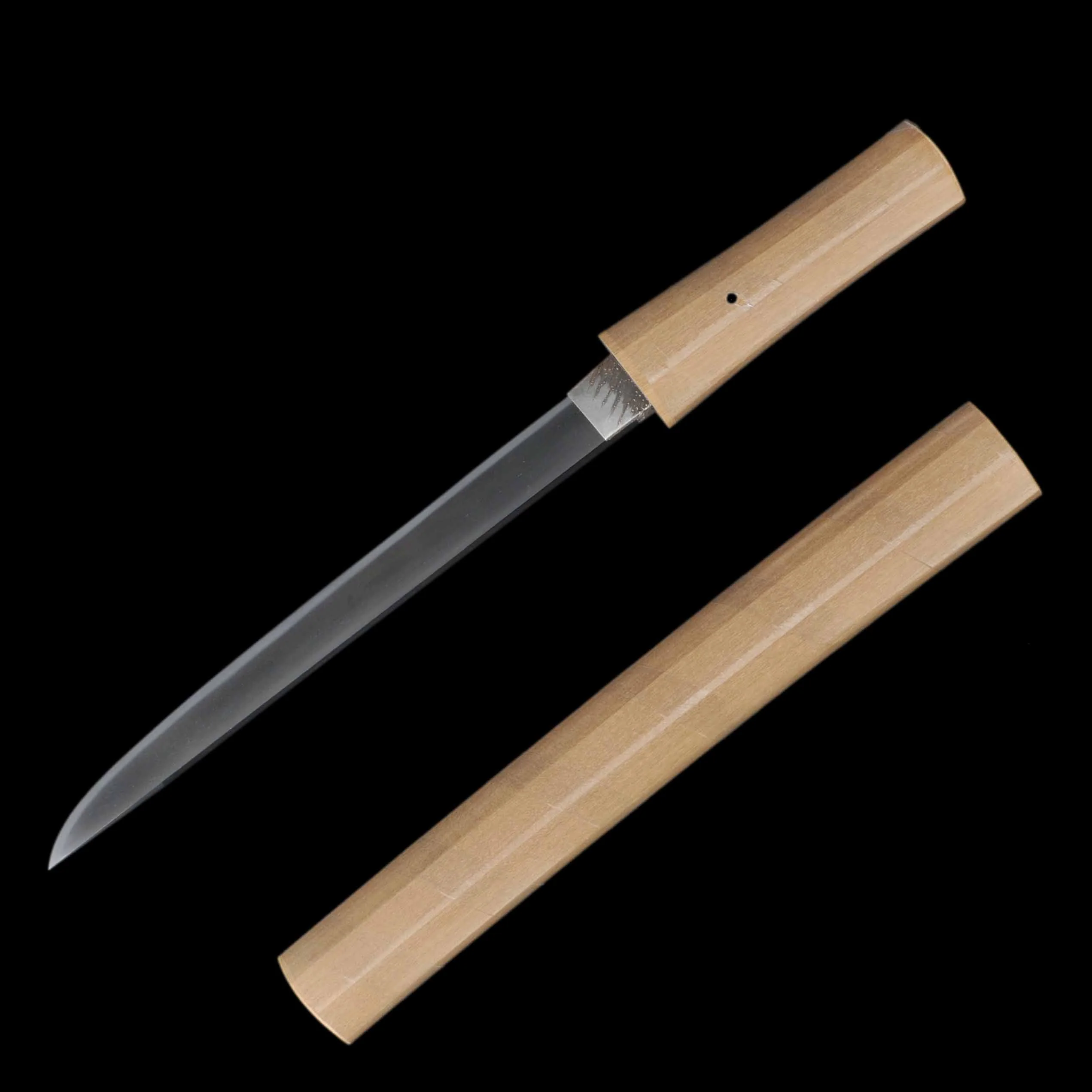 Tanto - Shigemitsu - Tanto/Shirasaya Koshirae - Suriage Nakago - Koto Era - Niigata 039478 - Image 14