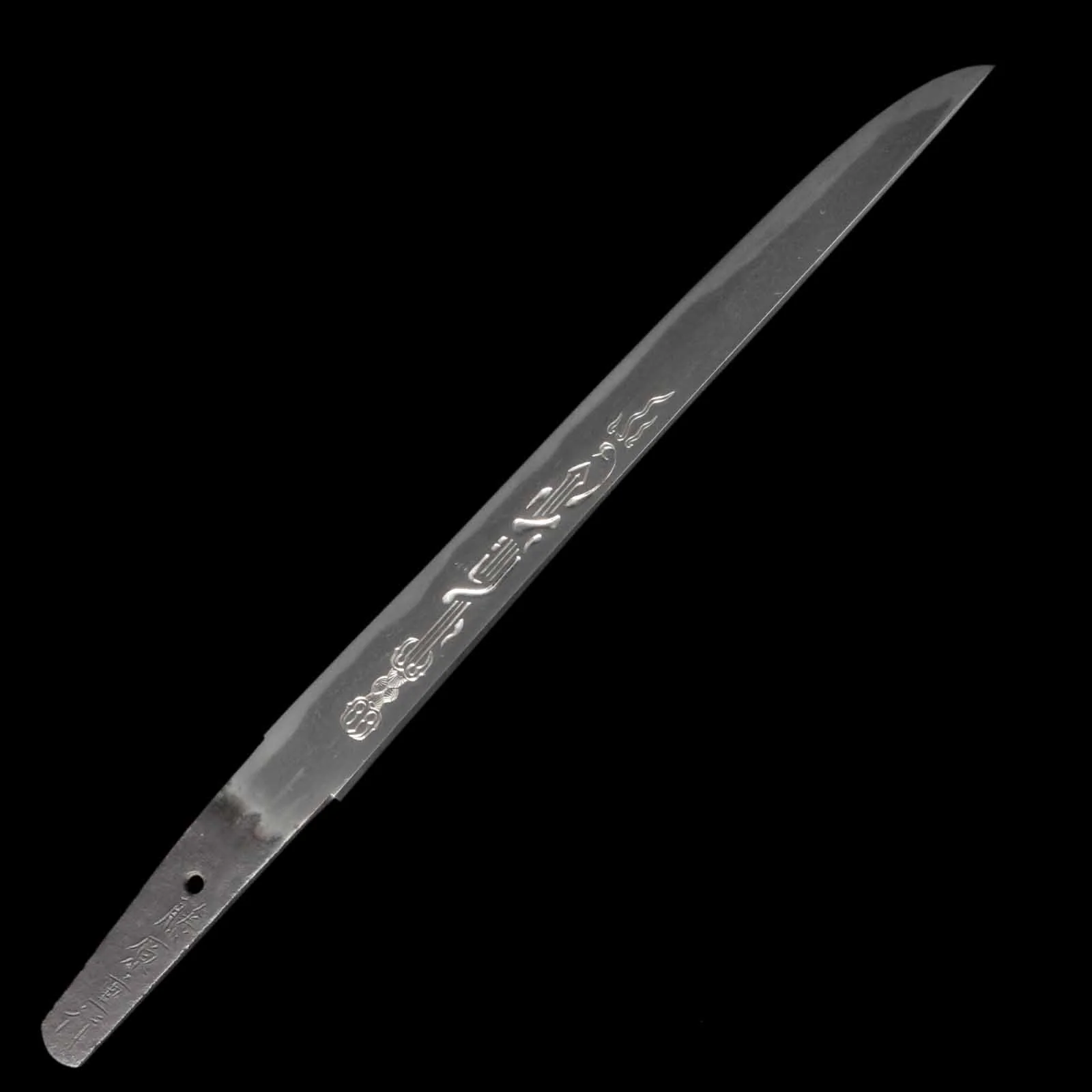 Tanto - Shigeyuki - NBTHK Tokubetsu Kicho Certificate - Tanto/Shirasaya Koshirae - Ubu Nakago - Shinto Era - Mie 2329 - Image 3