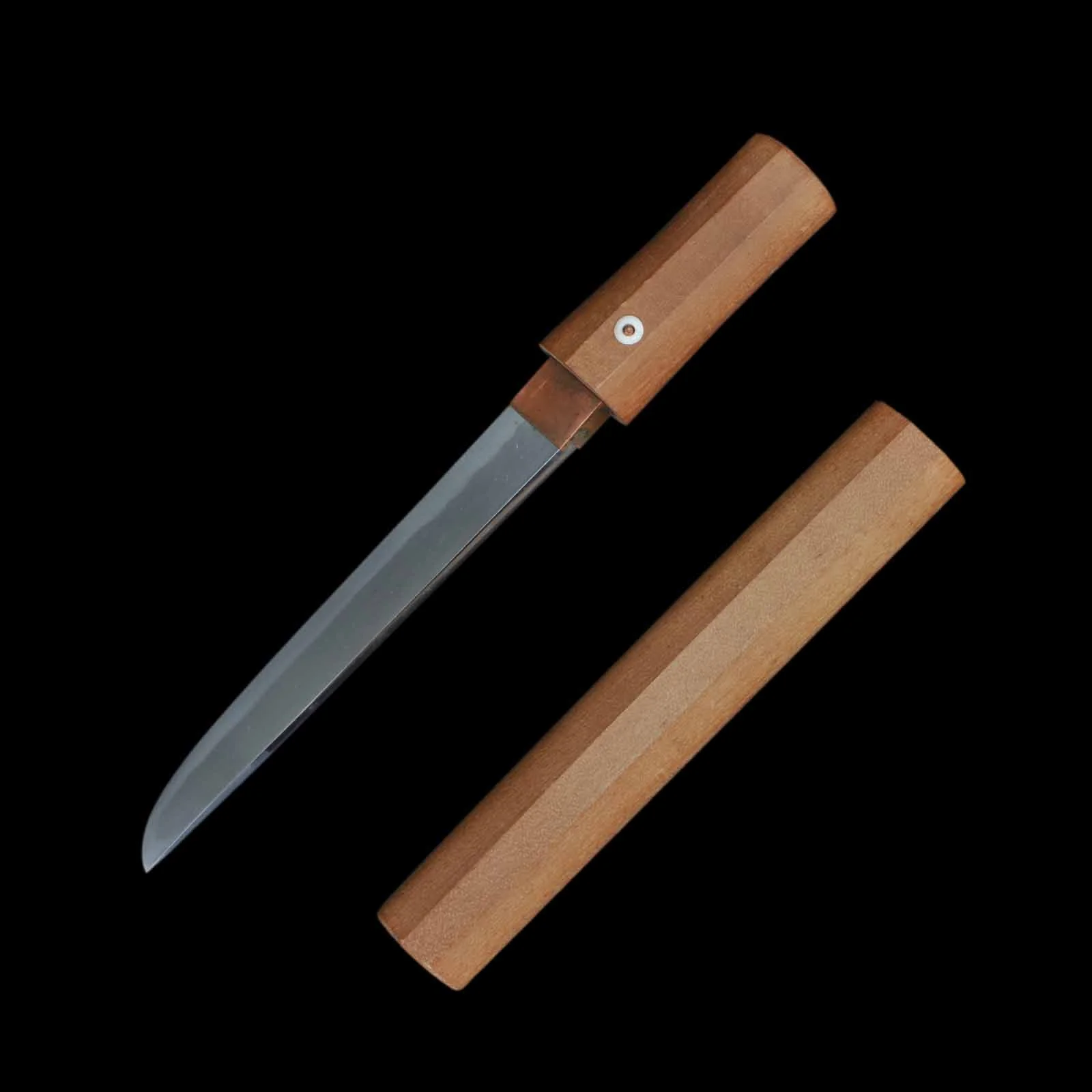 Tanto - Tadamasa - Shirasaya Koshirae - Ubu Nakago - Shinshinto Era - Miyazaki 17782 - Image 2