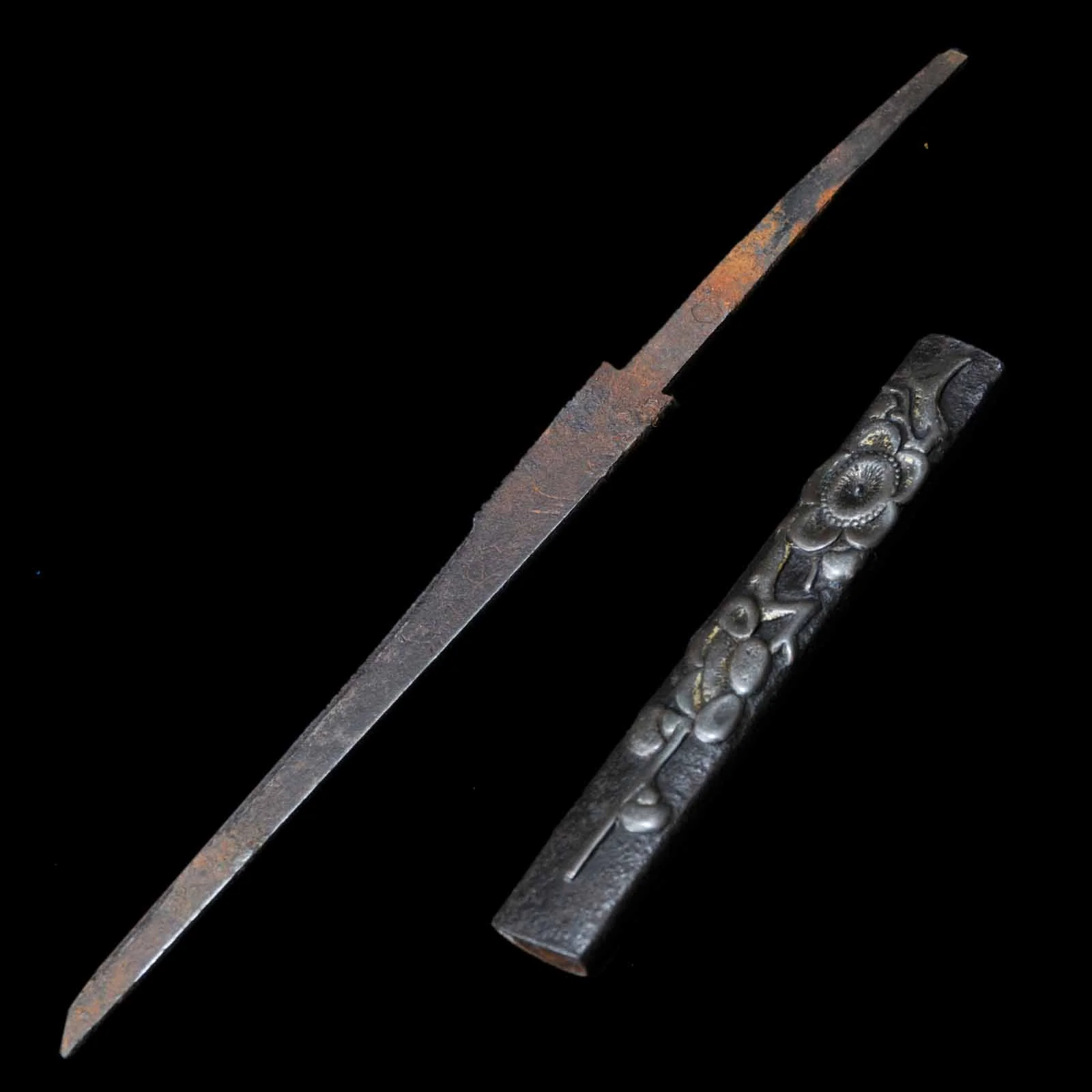 Tanto(Kogarasumaru) - Mumei(No Signature) - Aikuchi Koshirae - Ubu Nakago - Shinshinto Era - Shizuoka 72212 - Image 29