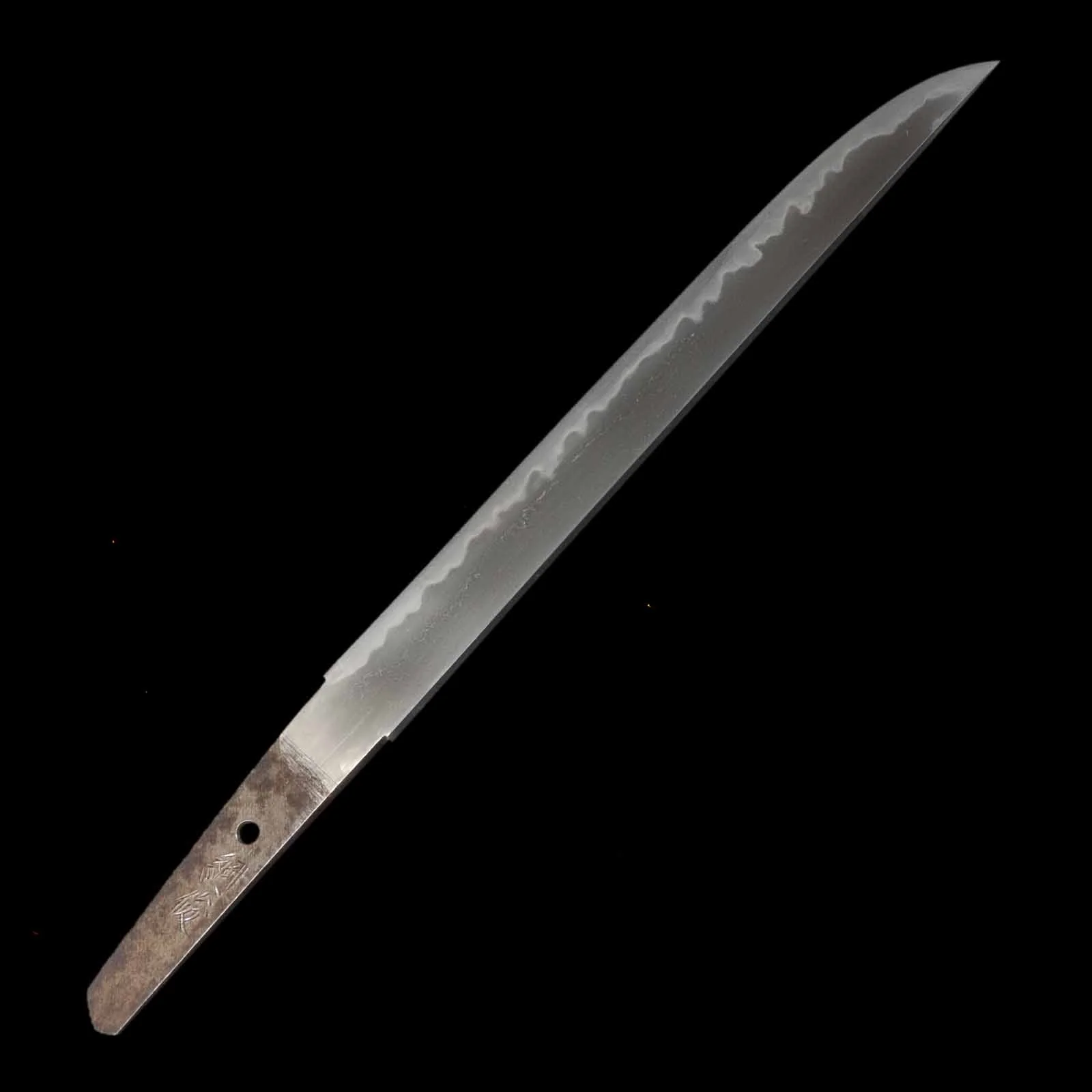 Tanto - Tsunatoshi - NBTHK Hozon Certificate - Shirasaya Koshirae - Ubu Nakago - Shinshinto Era - Gunma 28737 - Image 3