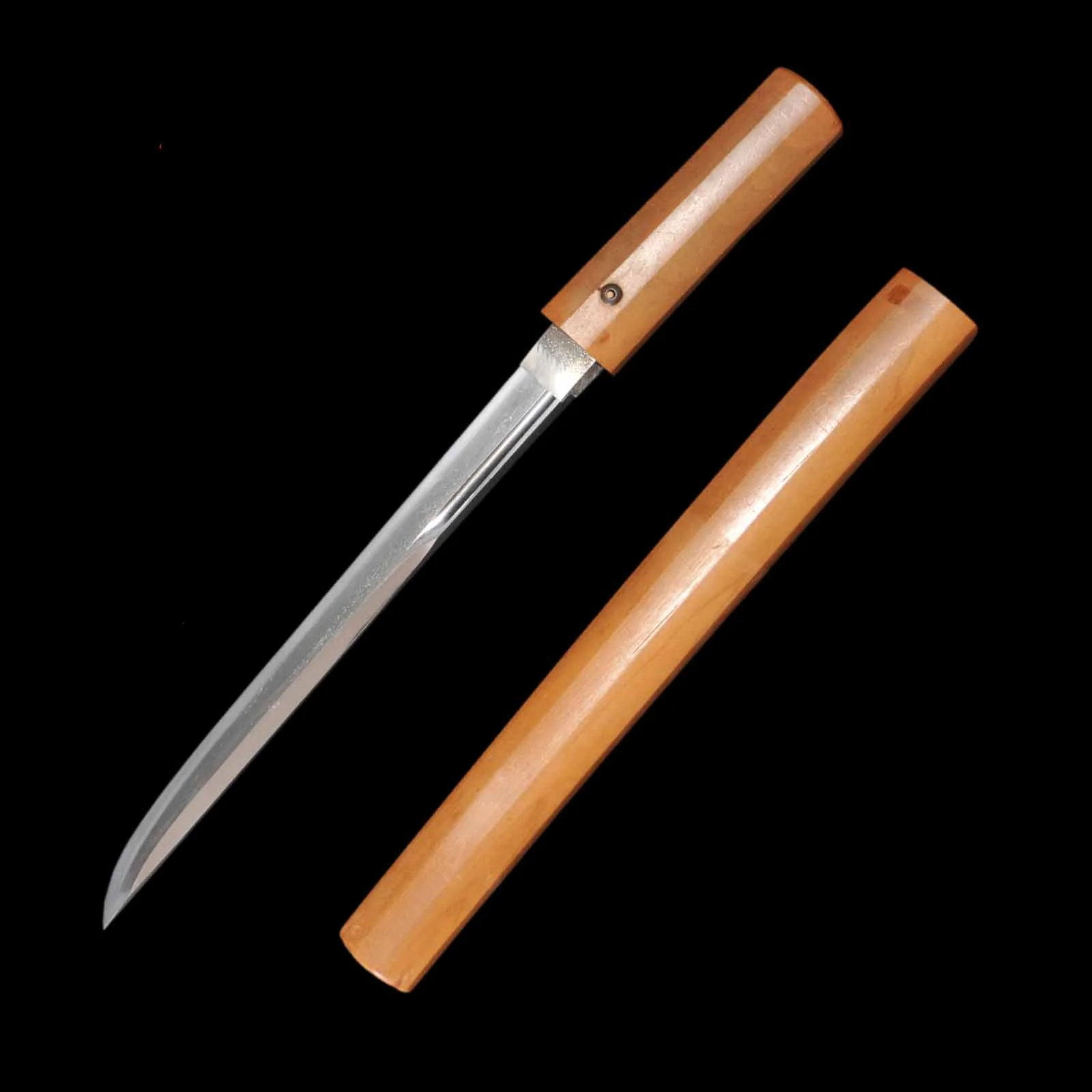 Tanto(Yoroidoshi) - No Signature - Shirasaya Koshirae - Ubu Nakago - Shinshinto Era - Tokyo 187277 - Image 2