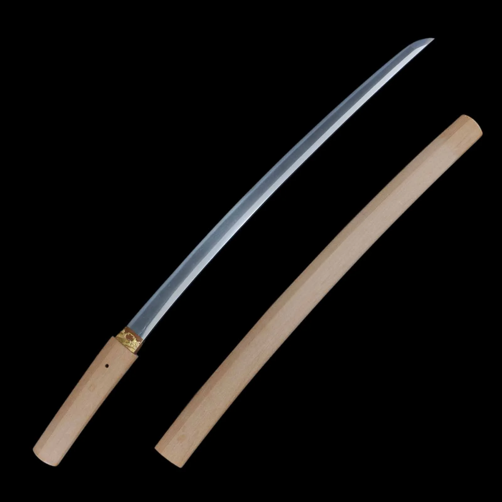 Wakizashi - Fujimitsu - Shirasaya Koshirae - Ubu Nakago - Koto Era - Niigata 039967