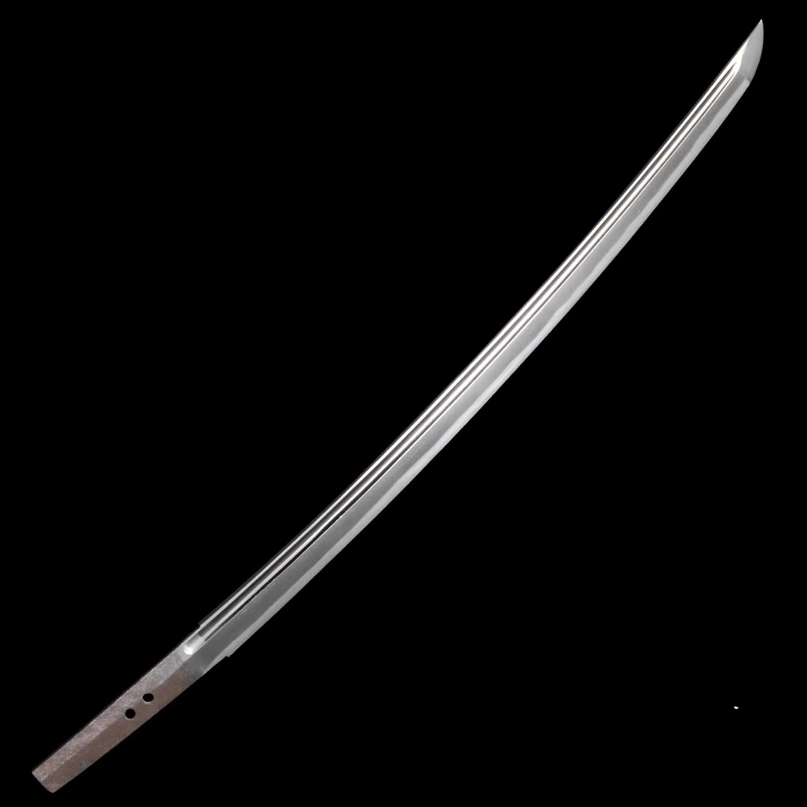 Wakizashi - Kanemaki - Shirasaya Koshirae - Suriage Nakago - Koto Era - Nagano 69143 - Image 9