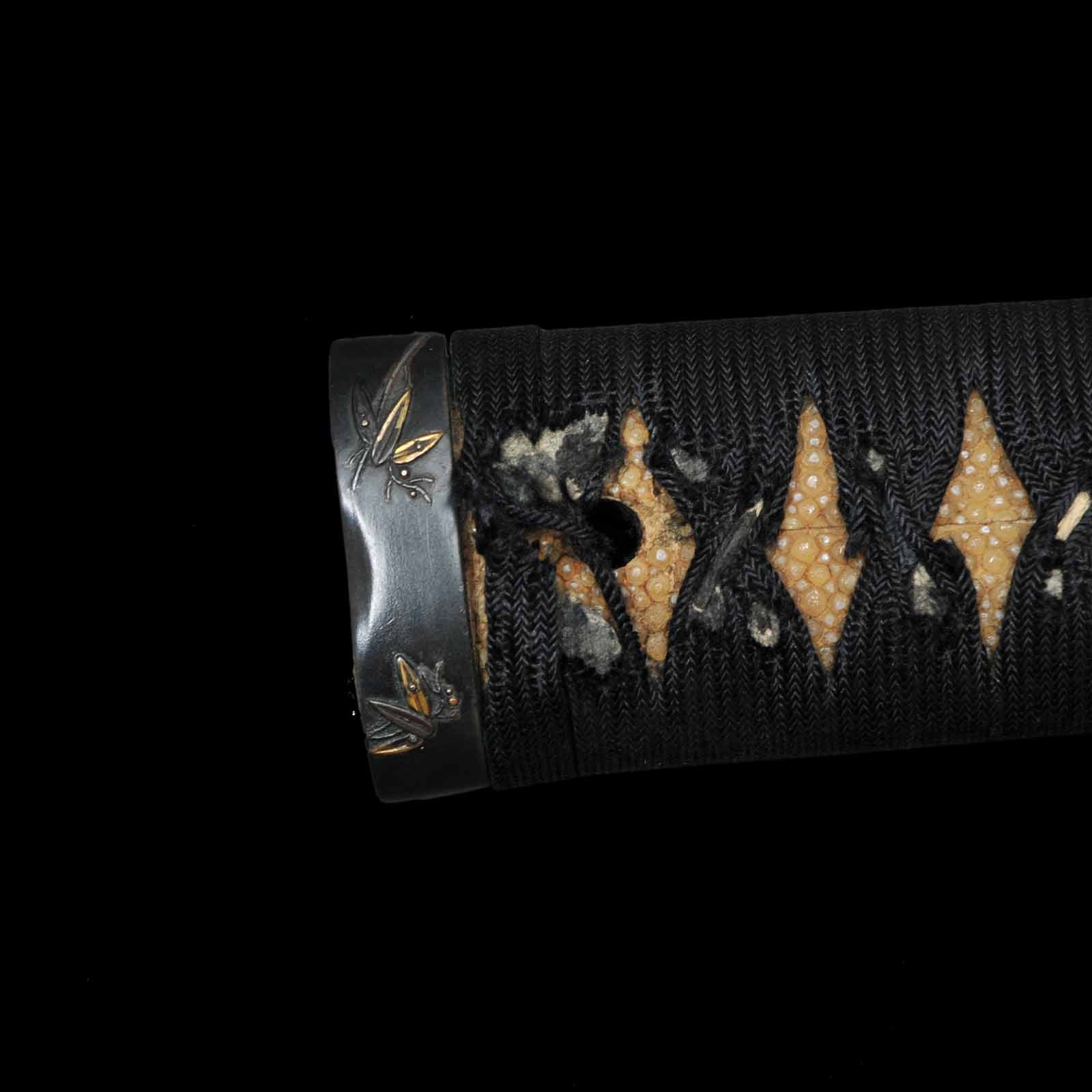 Wakizashi - Kanetane - Uchigatana Koshirae - Ubu Nakago - Shinto Era - Image 16