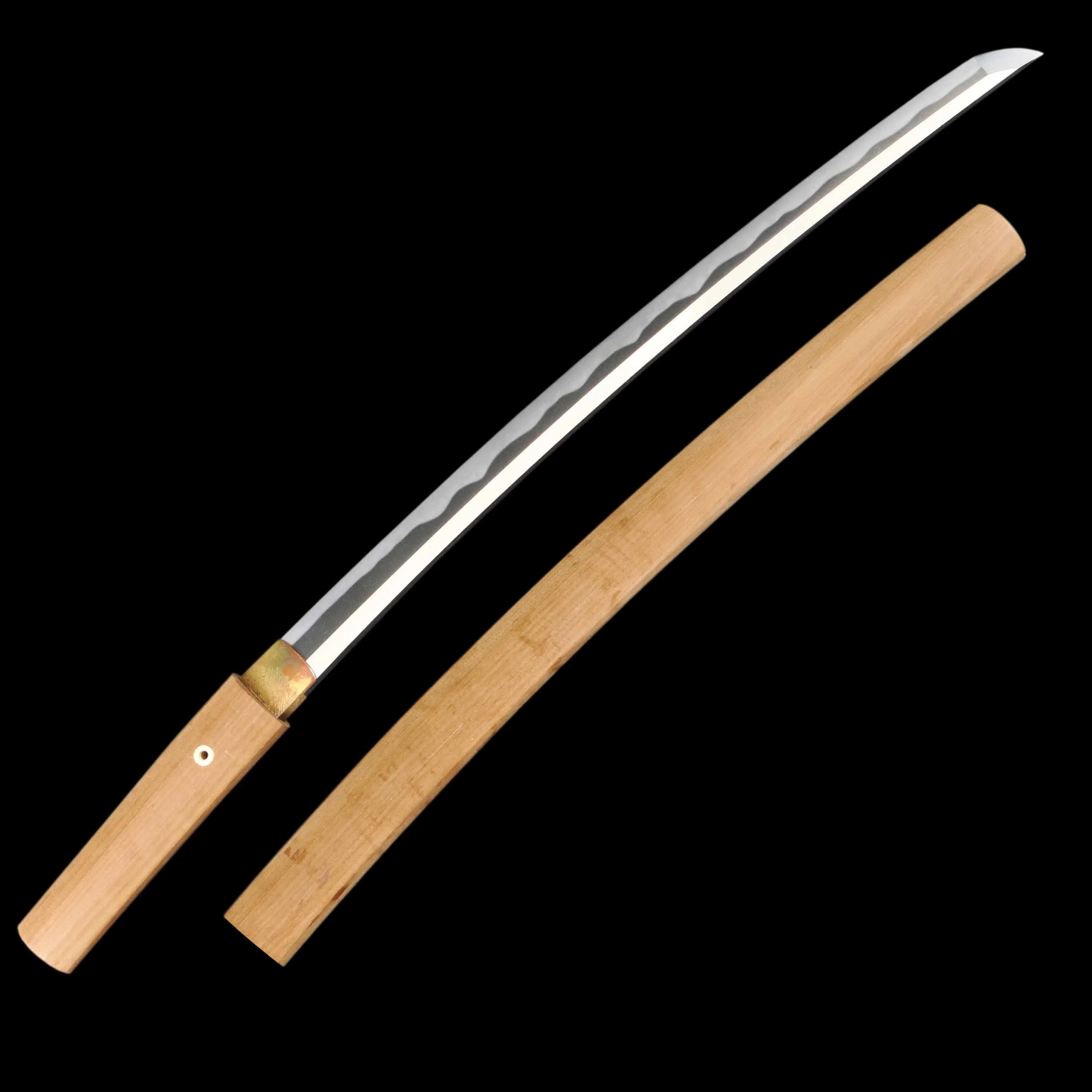 Wakizashi - Kanetoshi - Aikuchi Koshirae - Ubu Nakago - Shinto Era - Akita 30556