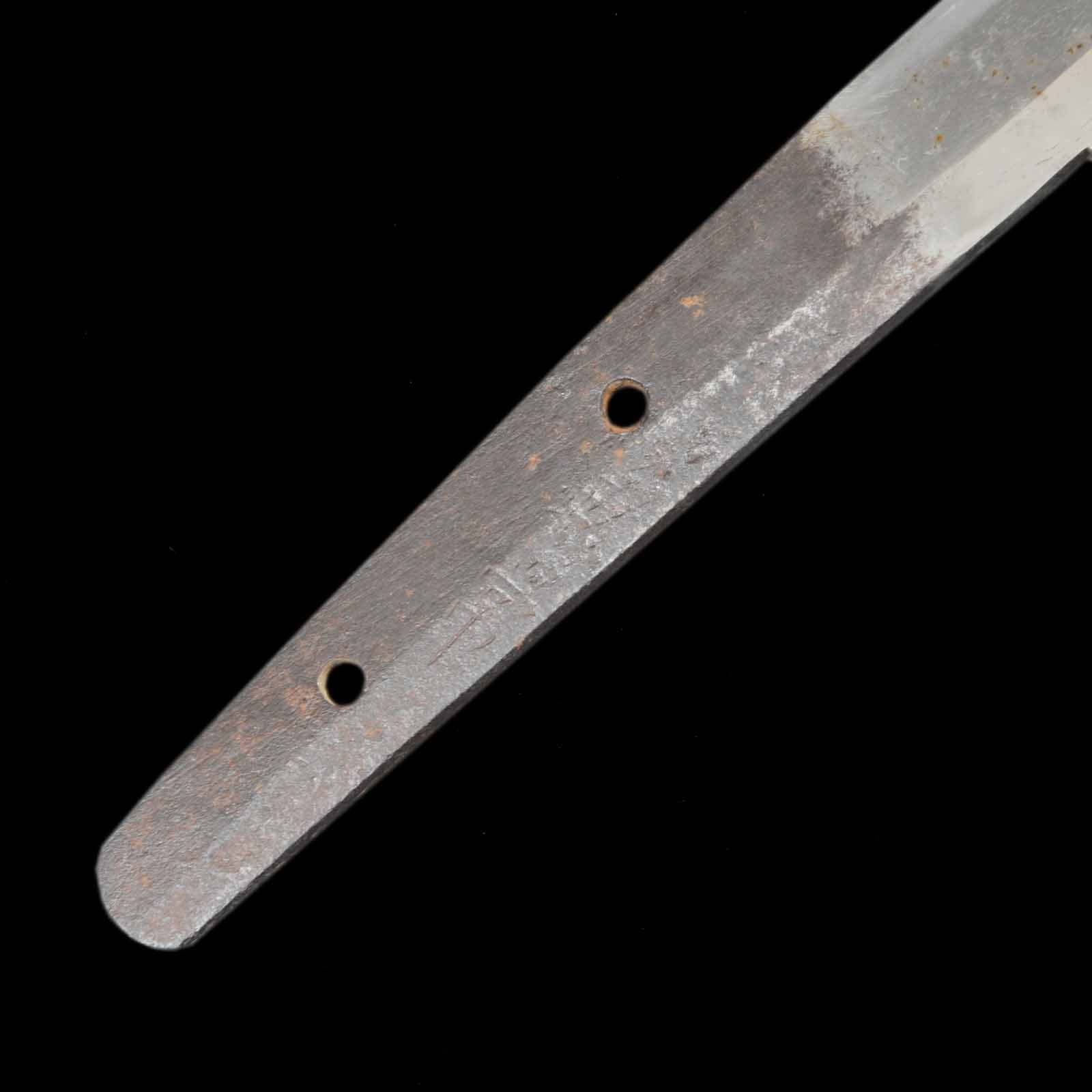 Wakizashi - Kanetsune - Shirasaya Koshirae - Suriage Nakago - Shinto - Image 10