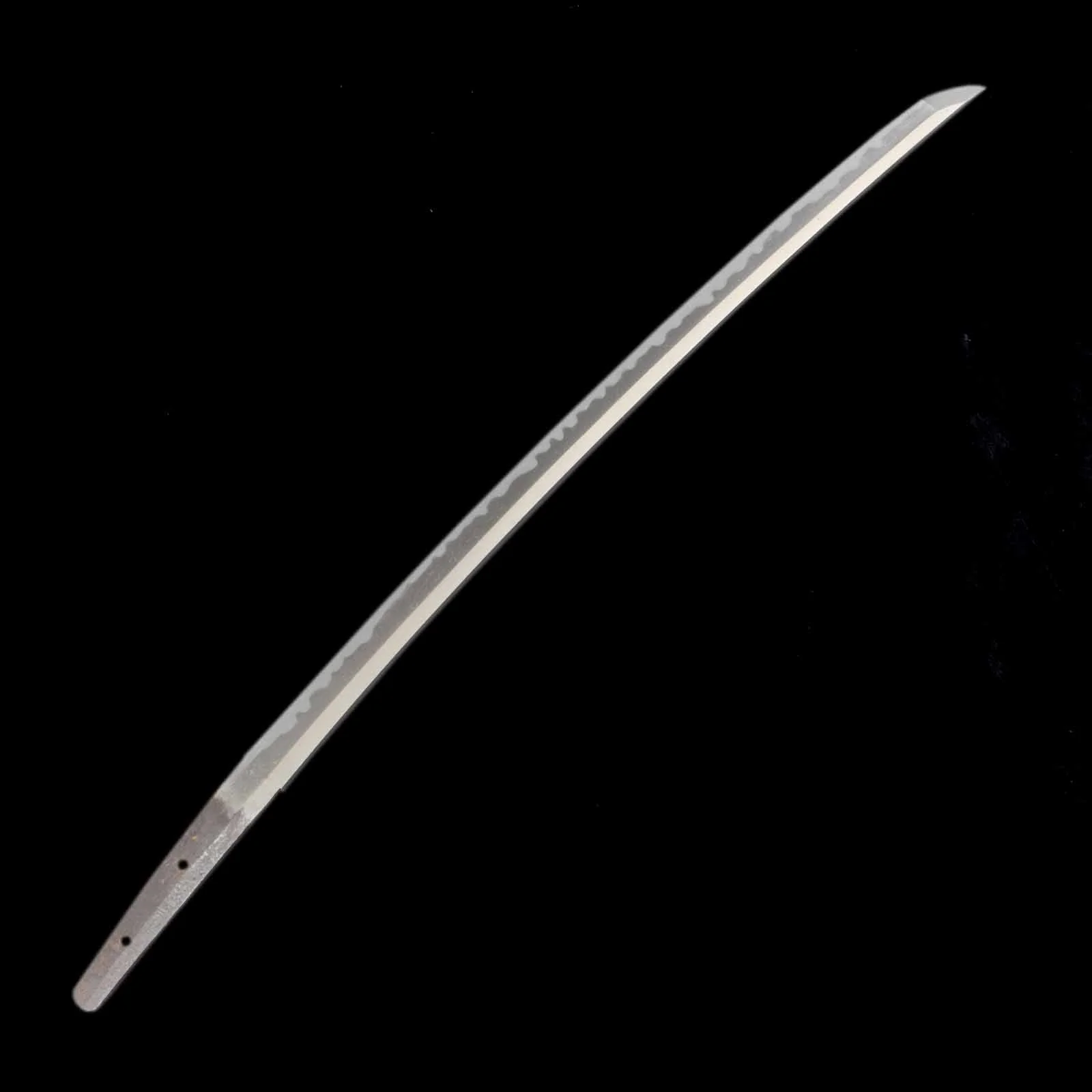 Wakizashi - Kanetsune - Shirasaya Koshirae - Suriage Nakago - Shinto - Image 3