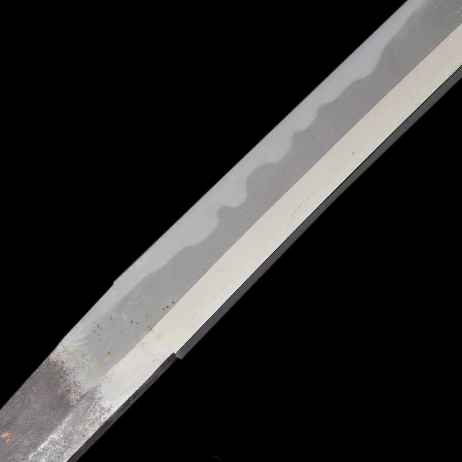 Wakizashi - Kanetsune - Shirasaya Koshirae - Suriage Nakago - Shinto - Image 9
