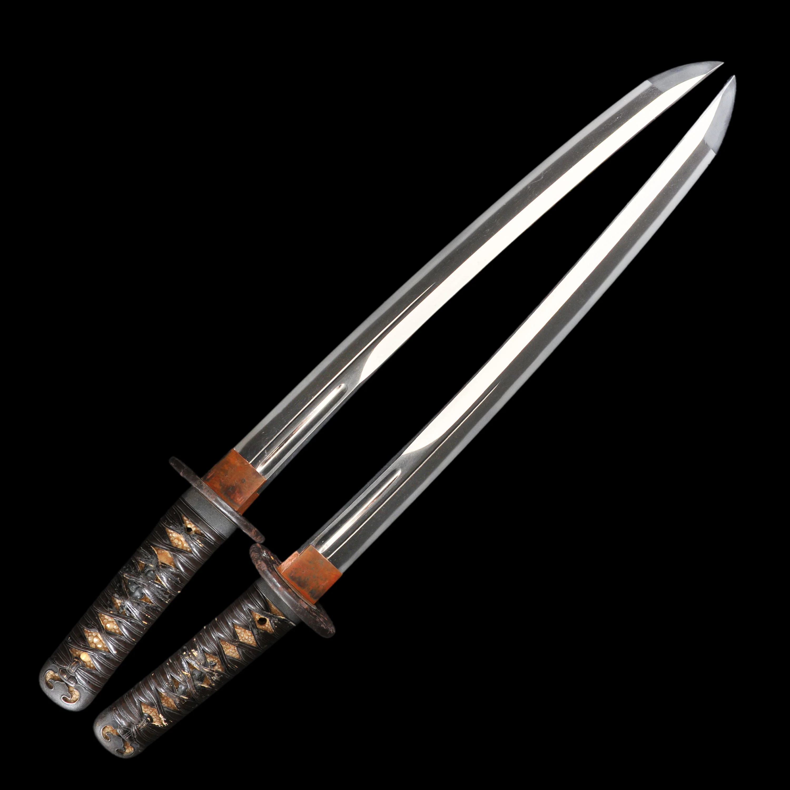 Wakizashi - Kunihiro - Uchigatana Koshirae - Ubu Nakago - Shinto Era - Aomori 8799 - Image 2
