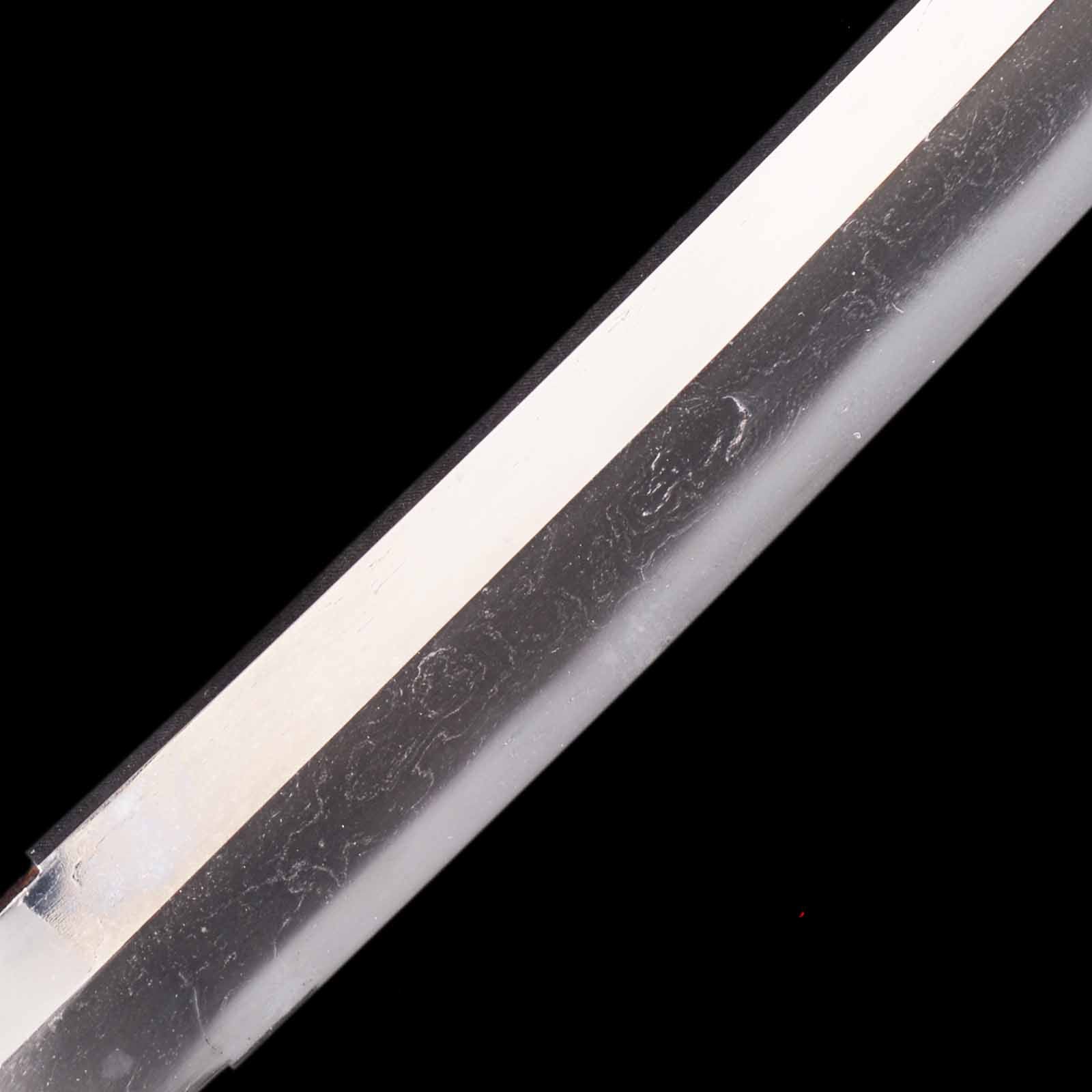Wakizashi - Kuninobu - Shirasaya Koshirae - Suriage Nakago - Shinshinto Era - Yamagata 36057 - Image 15