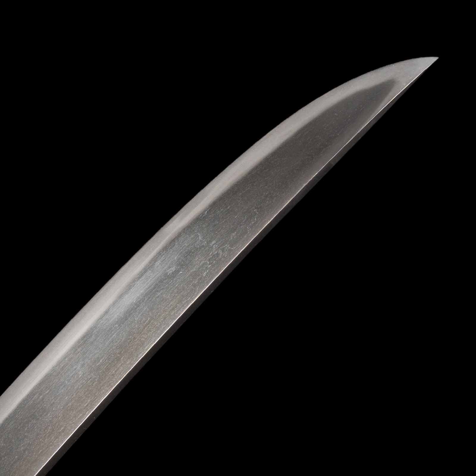 Wakizashi - Masayuki - NBTHK Tokubetsu Hozon Certificate - Shirasaya Koshirae - Suriage Nakago - Shinto Era - Ehime 45321 - Image 4