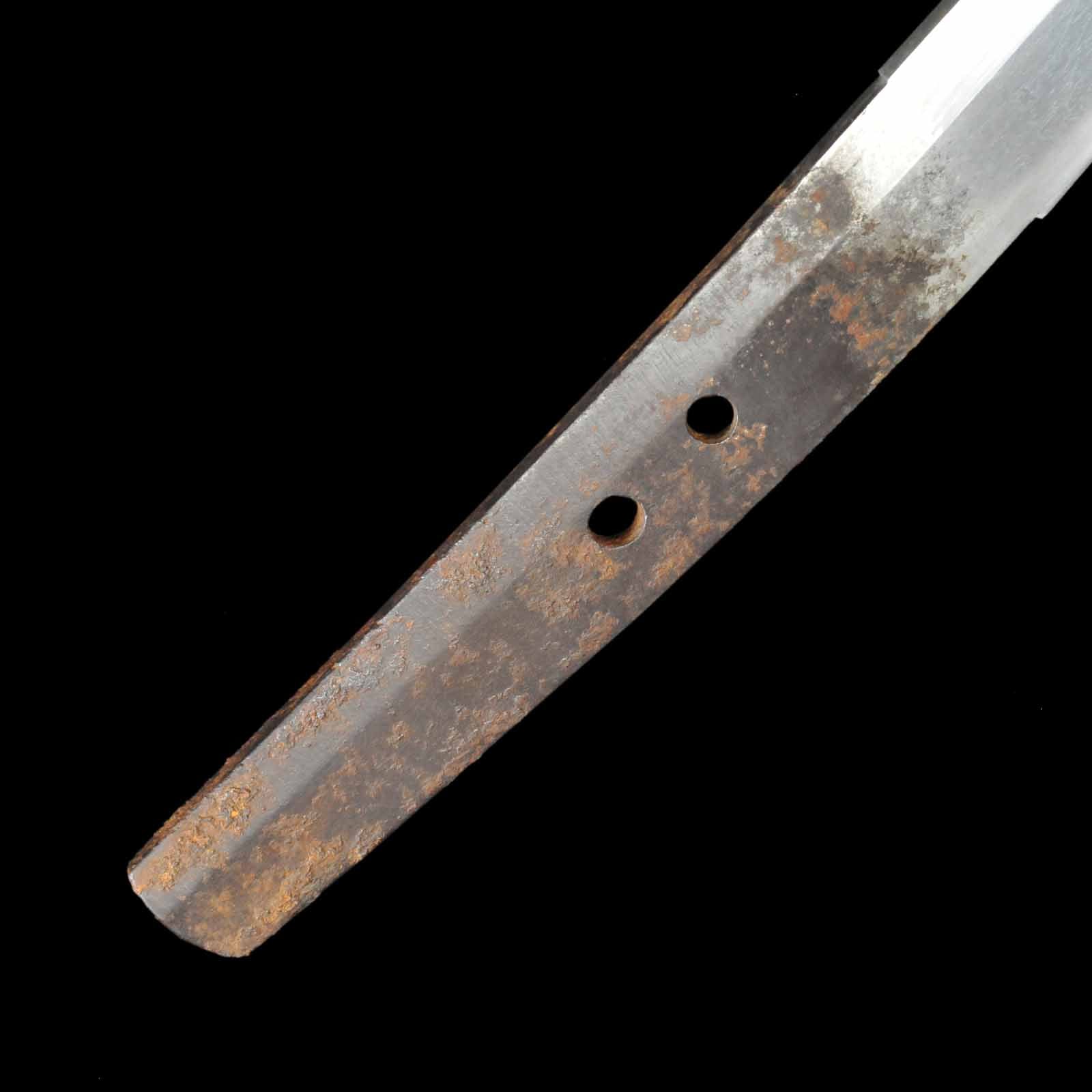 Wakizashi - Mumei(No signature) - NBTHK Certificate - Uchigatana Koshirae - Suriage Nakago - Koto Era - Image 13