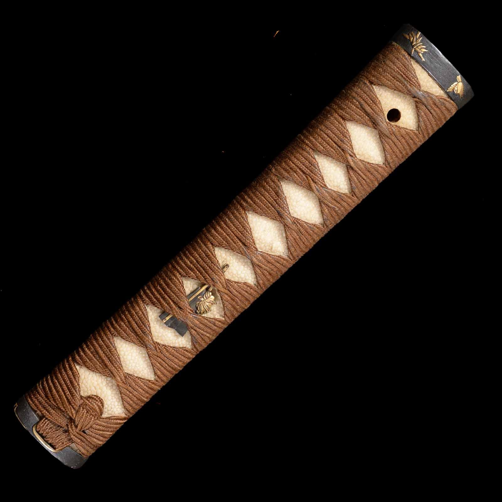 Wakizashi - Mumei(No Signature) - NBTHK Tokubetsu Kicho Certificate(Tadahiro) - Uchigatana Koshirae - Ubu Nakago - Shinto Era - Hokkaido 14963 - Image 21