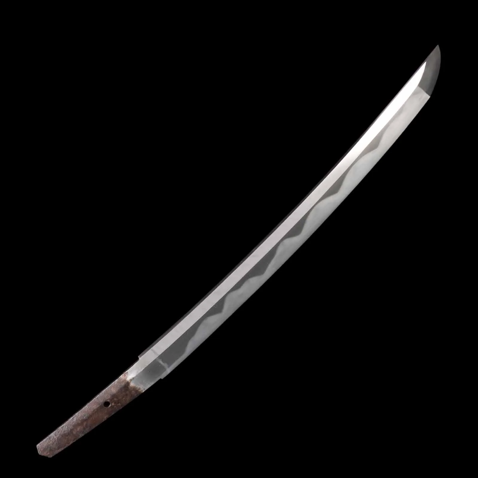 Wakizashi - Mumei(No Signature) - NTHK Certificate(Masakage) - Shirasaya Koshirae - Ubu Nakago - Shinshinto Era - Tokyo 238200 - Image 8