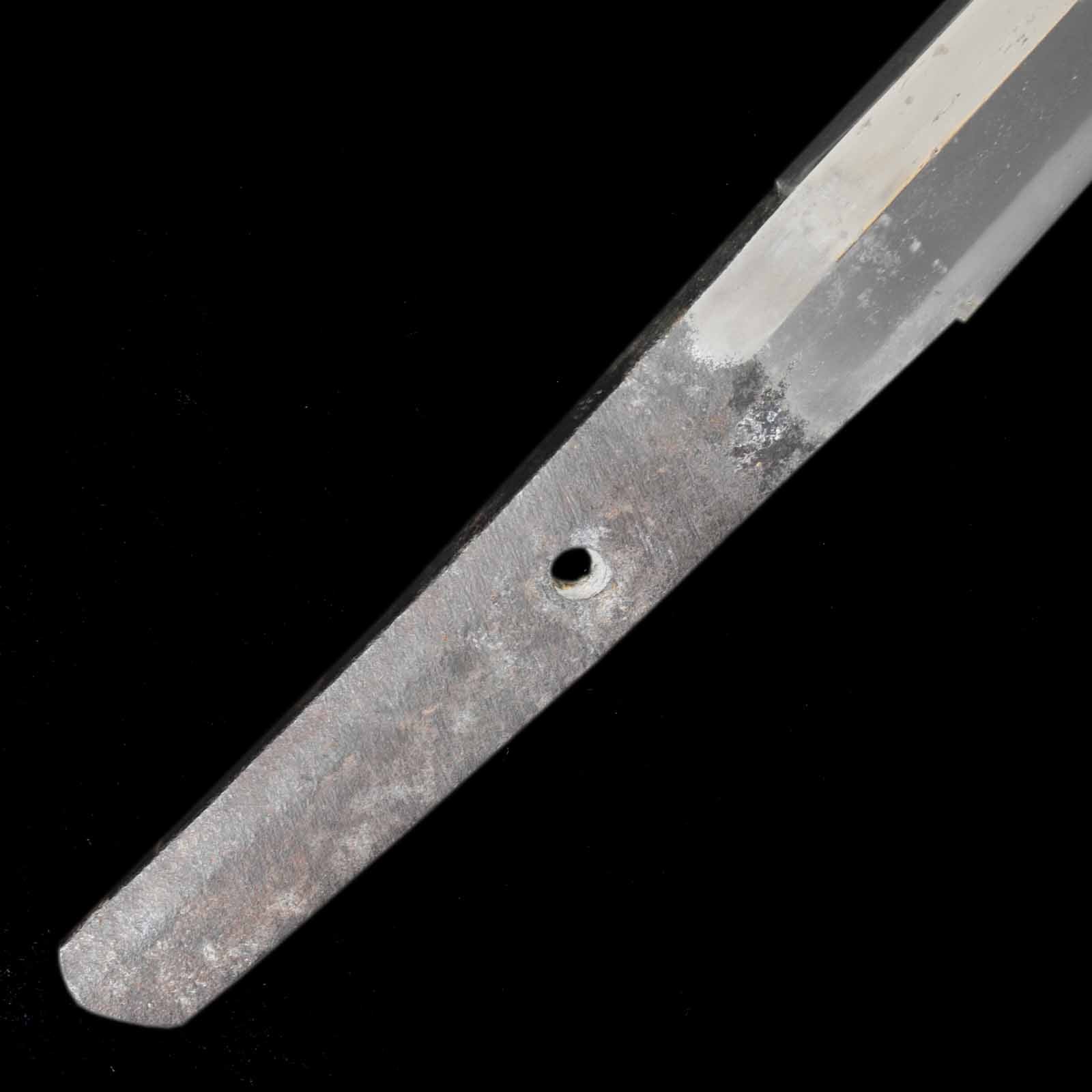 Wakizashi - Mumei(No Signature) - Shirasaya Koshirae - Ubu Nakago - Koto - Image 13