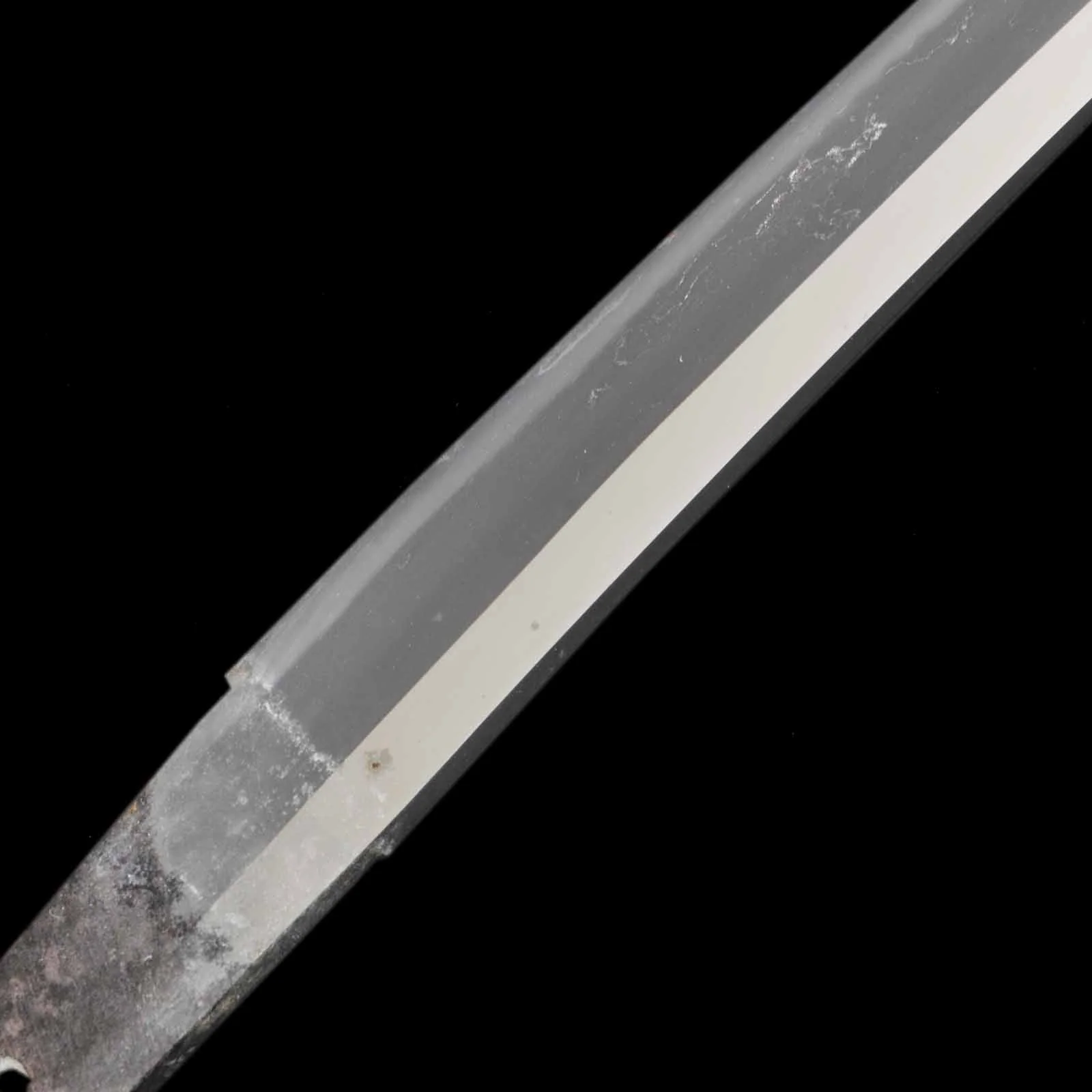 Wakizashi - Mumei(No Signature) - Shirasaya Koshirae - Ubu Nakago - Koto - Image 7