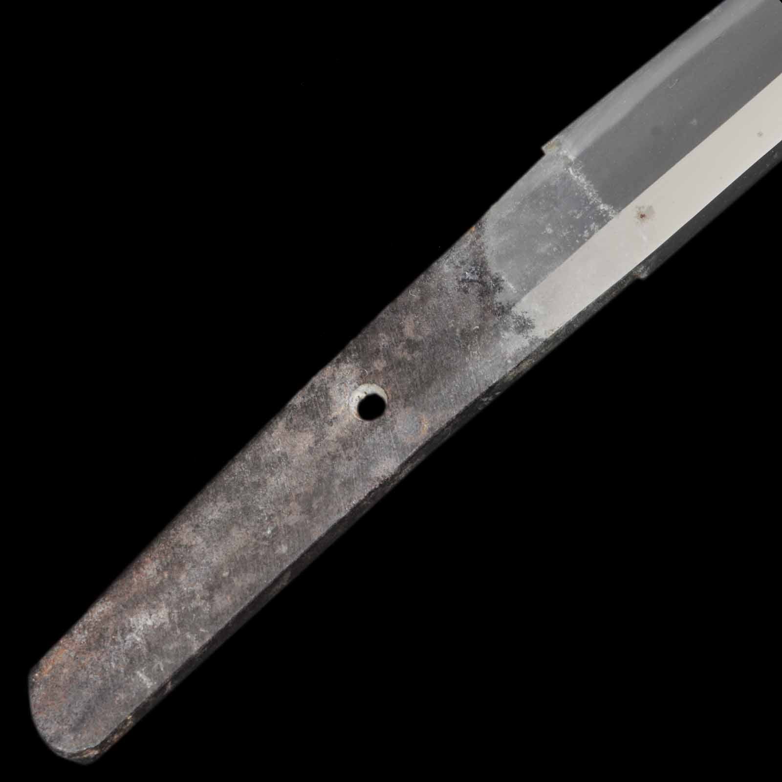 Wakizashi - Mumei(No Signature) - Shirasaya Koshirae - Ubu Nakago - Koto - Image 8